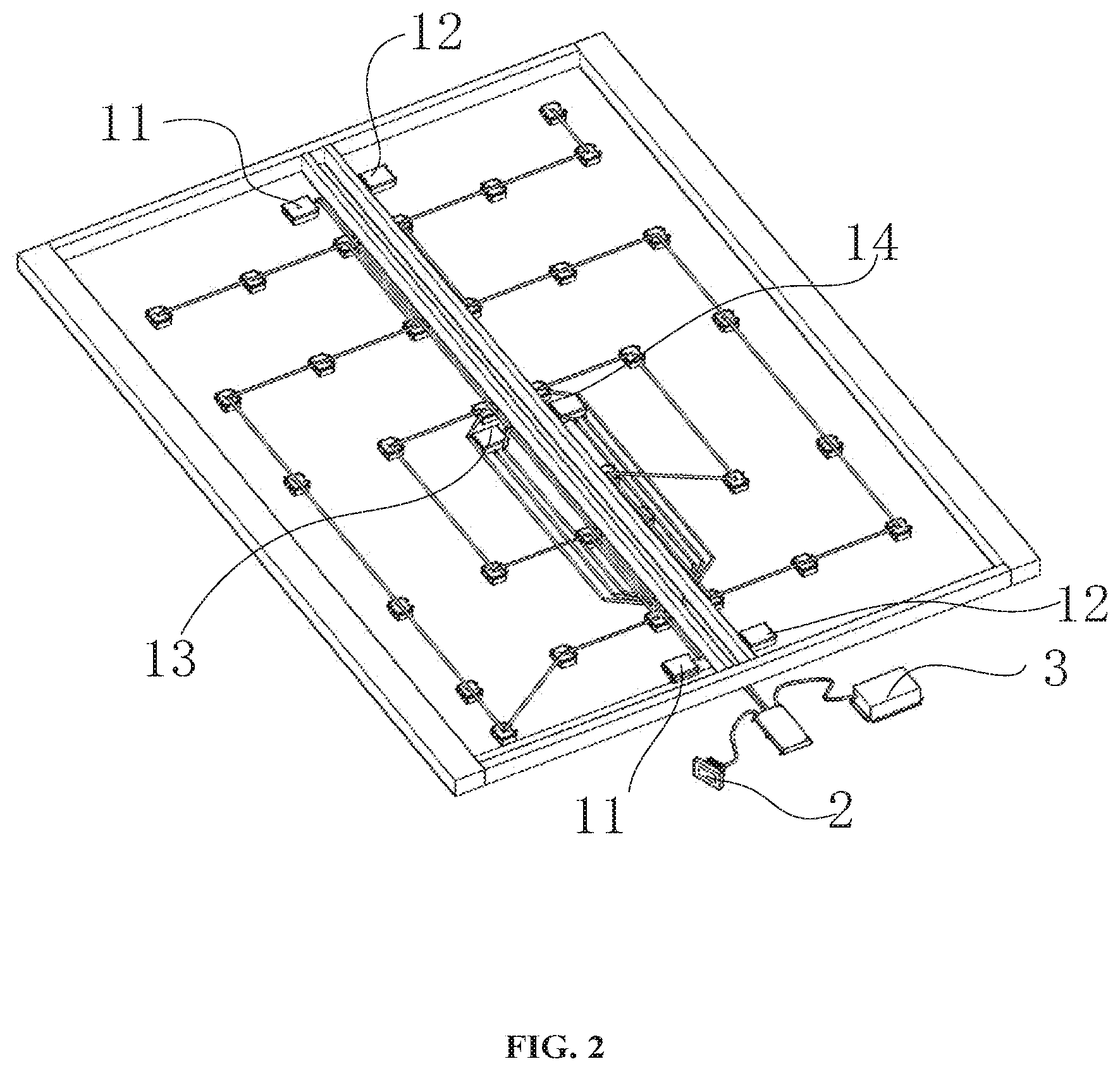 Patent US12567612 Figure 2 – Monitoring and early warning system for power lithium ion battery transport case and monitoring and early warning method