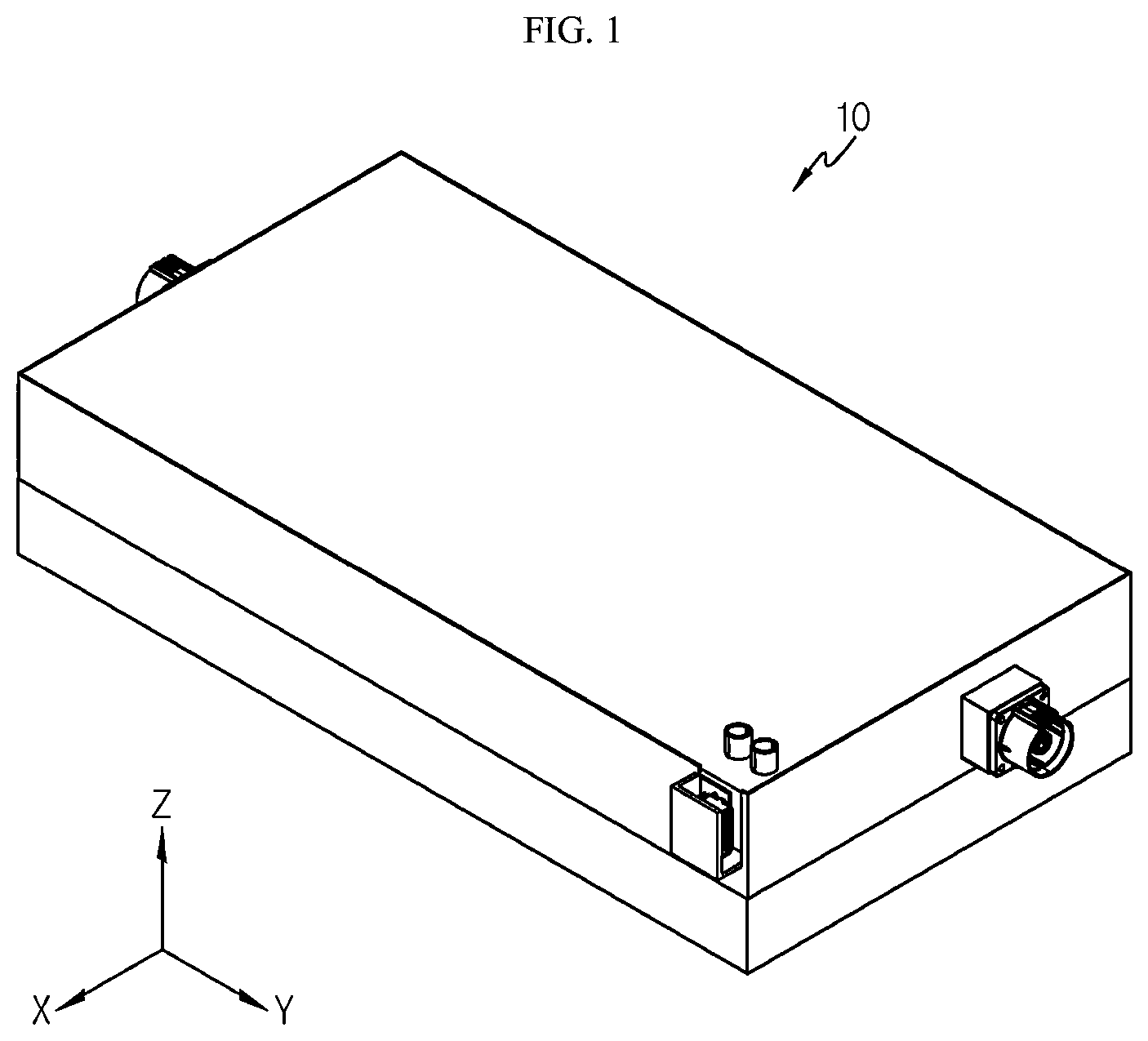 Patent US12567618 Figure 1 – Battery pack and vehicle including same