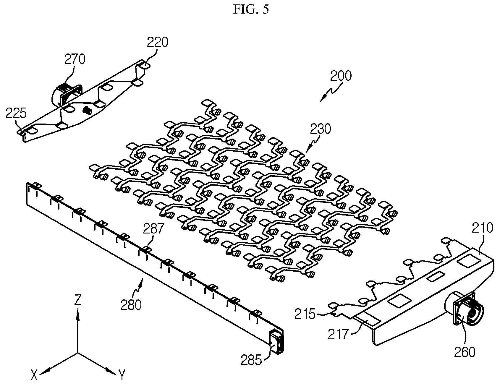 Patent US12567618 Figure 5 – Battery pack and vehicle including same
