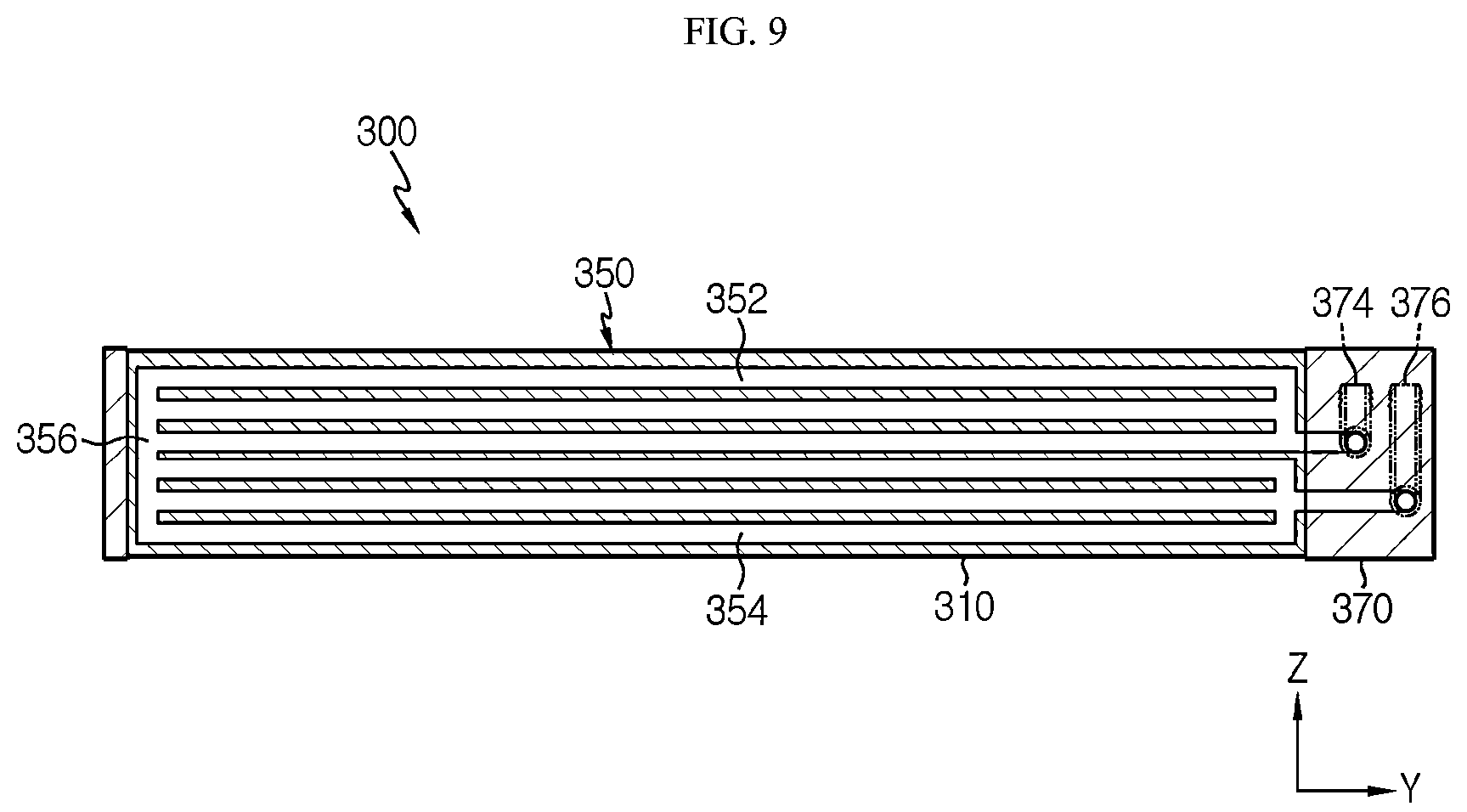 Patent US12567618 Figure 9 – Battery pack and vehicle including same