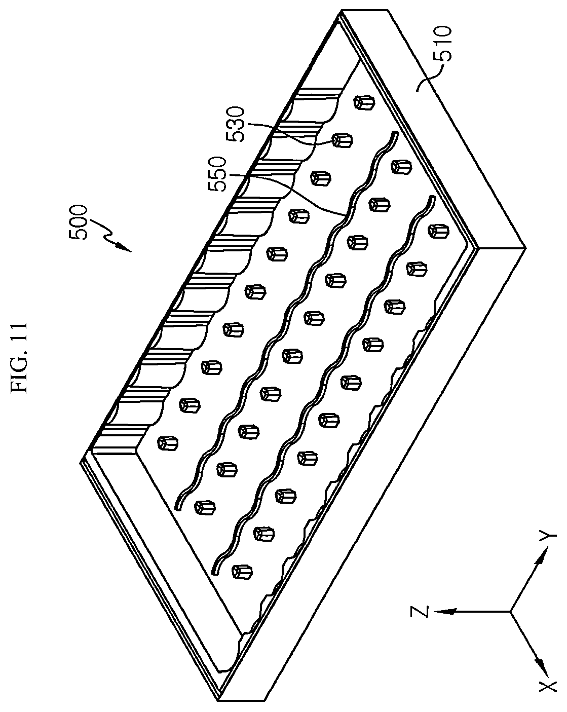 Patent US12567618 Figure 11 – Battery pack and vehicle including same