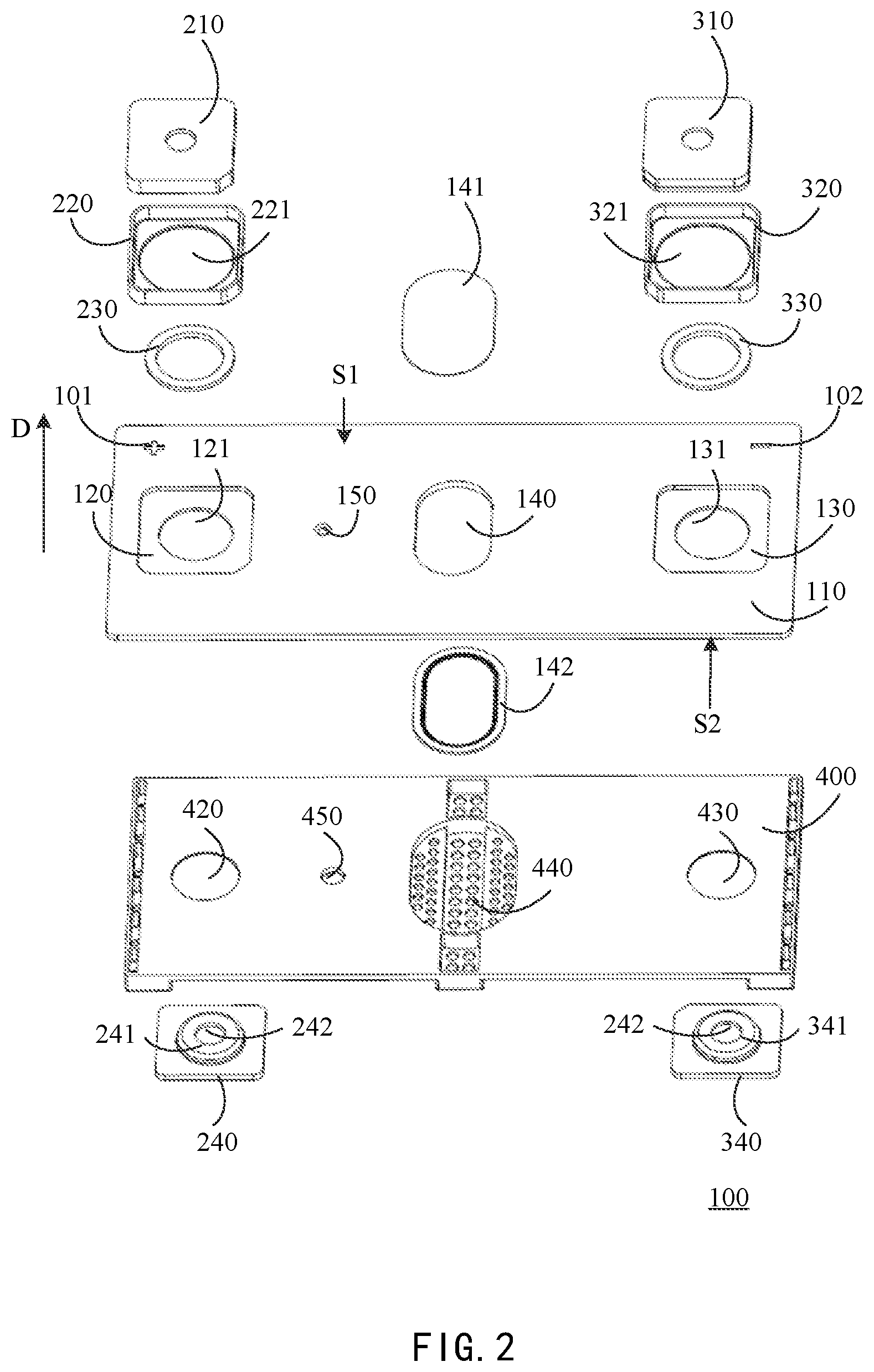 Patent US12567628 Figure 2 – Top cover for power battery, and power battery