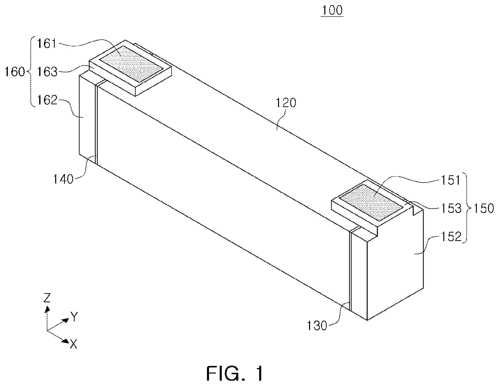 Patent US12567630 Figure 1 – Rechargeable battery