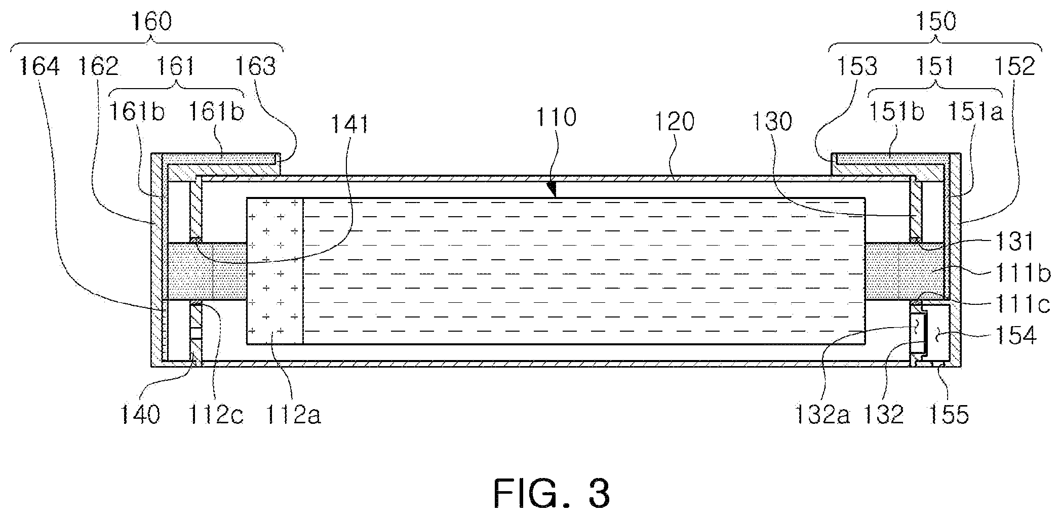 Patent US12567630 Figure 3 – Rechargeable battery