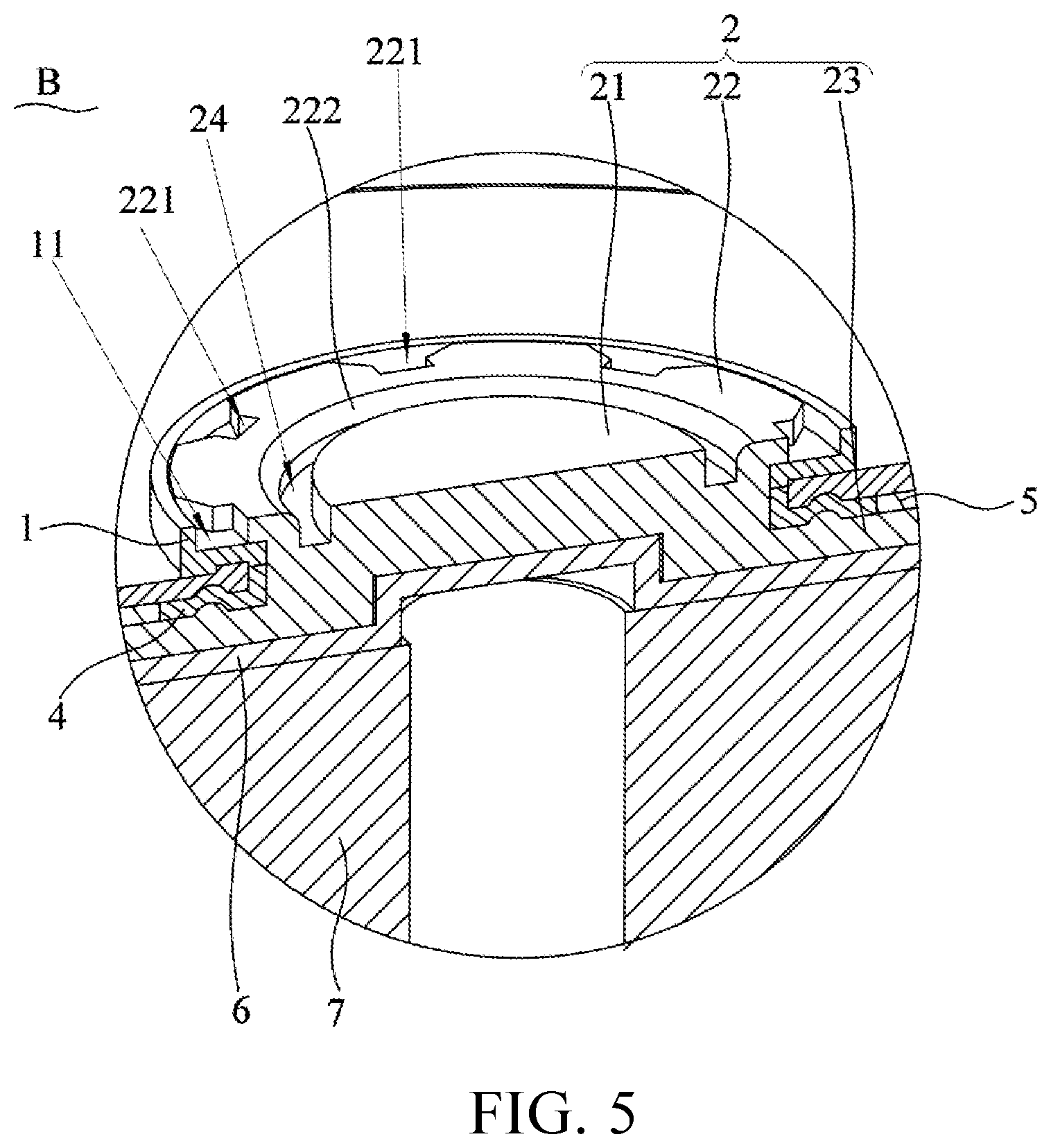 Patent US12567631 Figure 5 – Battery, battery module, and battery pack