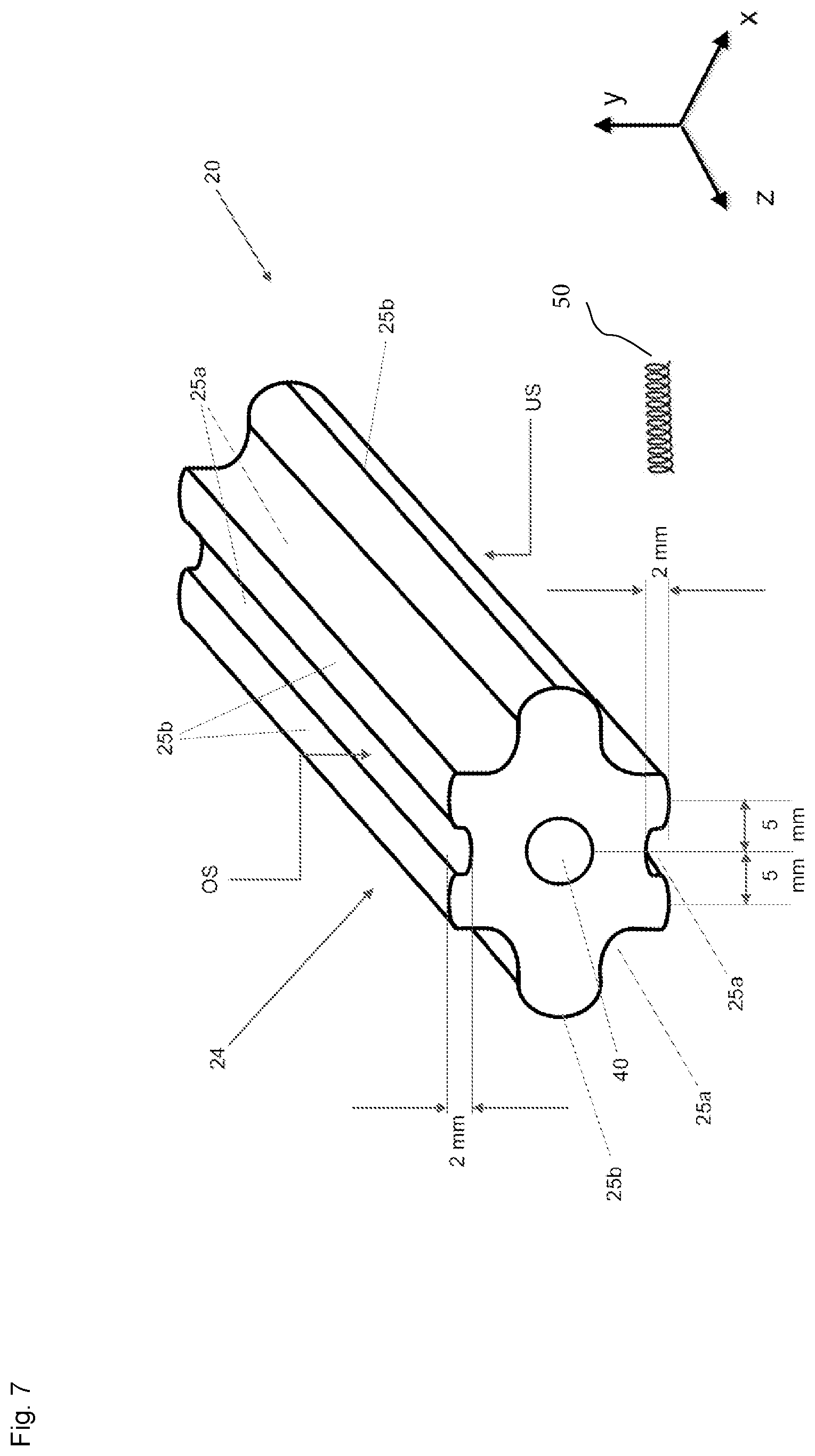 Patent US12567633 Figure 7 – Impact damping device for a rechargeable battery