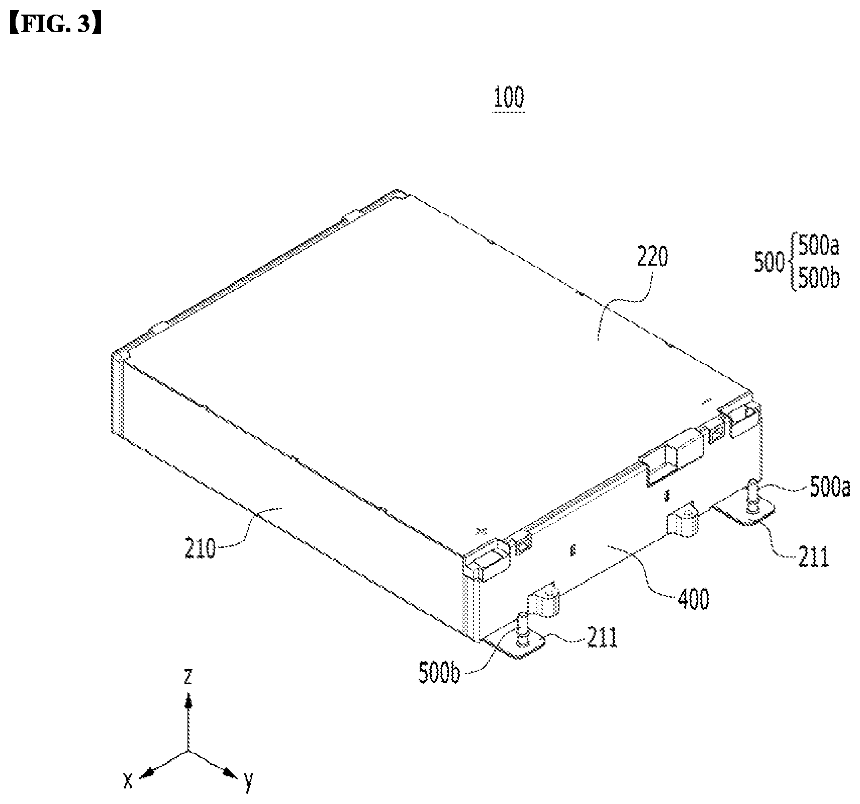 Patent US12567659 Figure 3 – Battery pack and device including the same