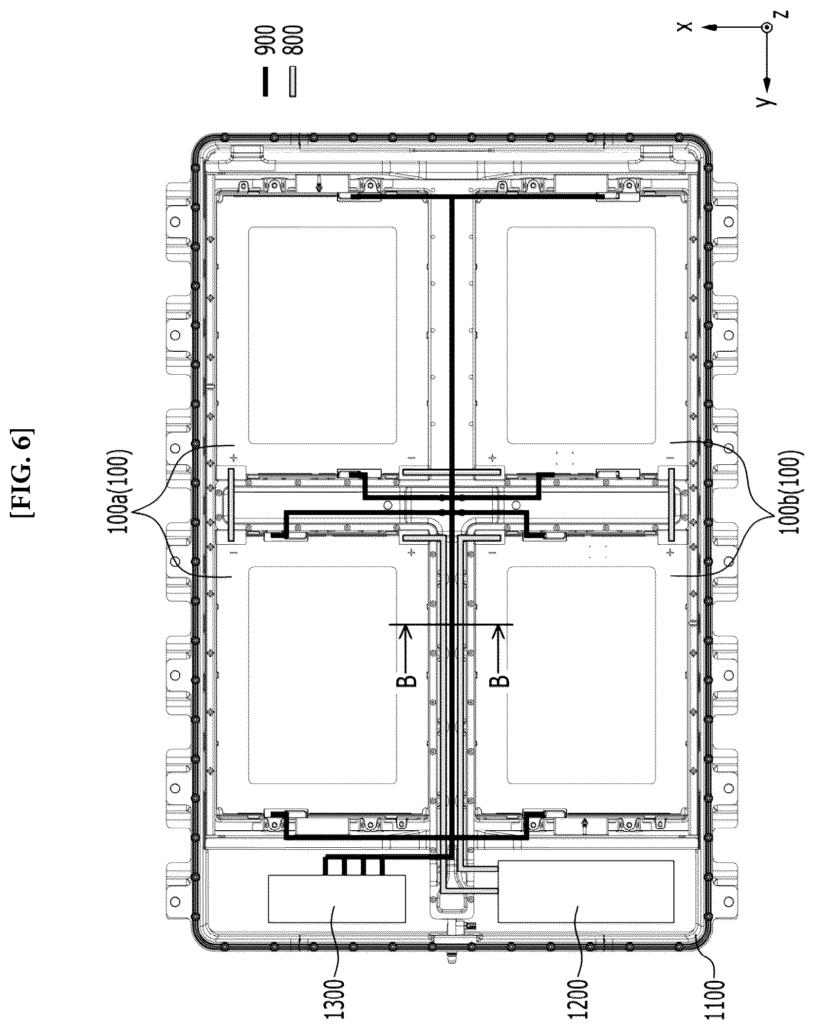 Patent US12567659 Figure 6 – Battery pack and device including the same