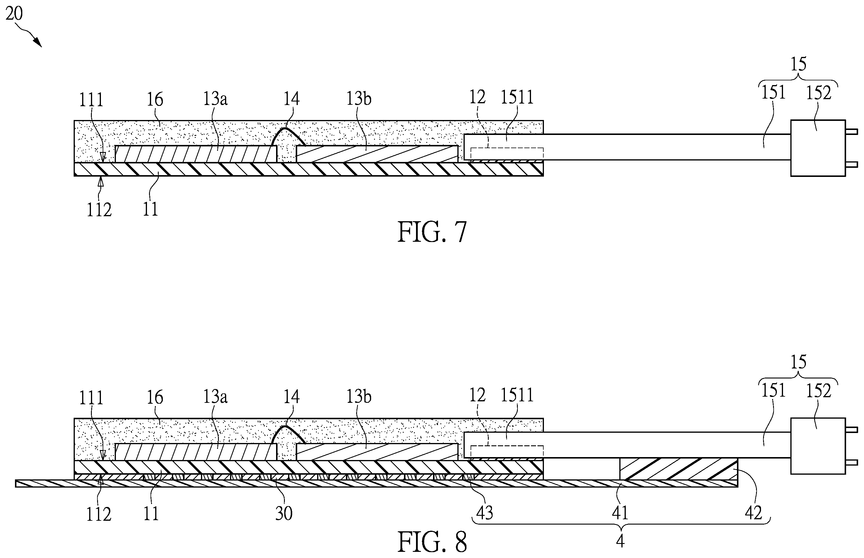 Patent US12567663 Figure 5 – Millimeter-wave optical fiber antenna module and method for manufacturing the same