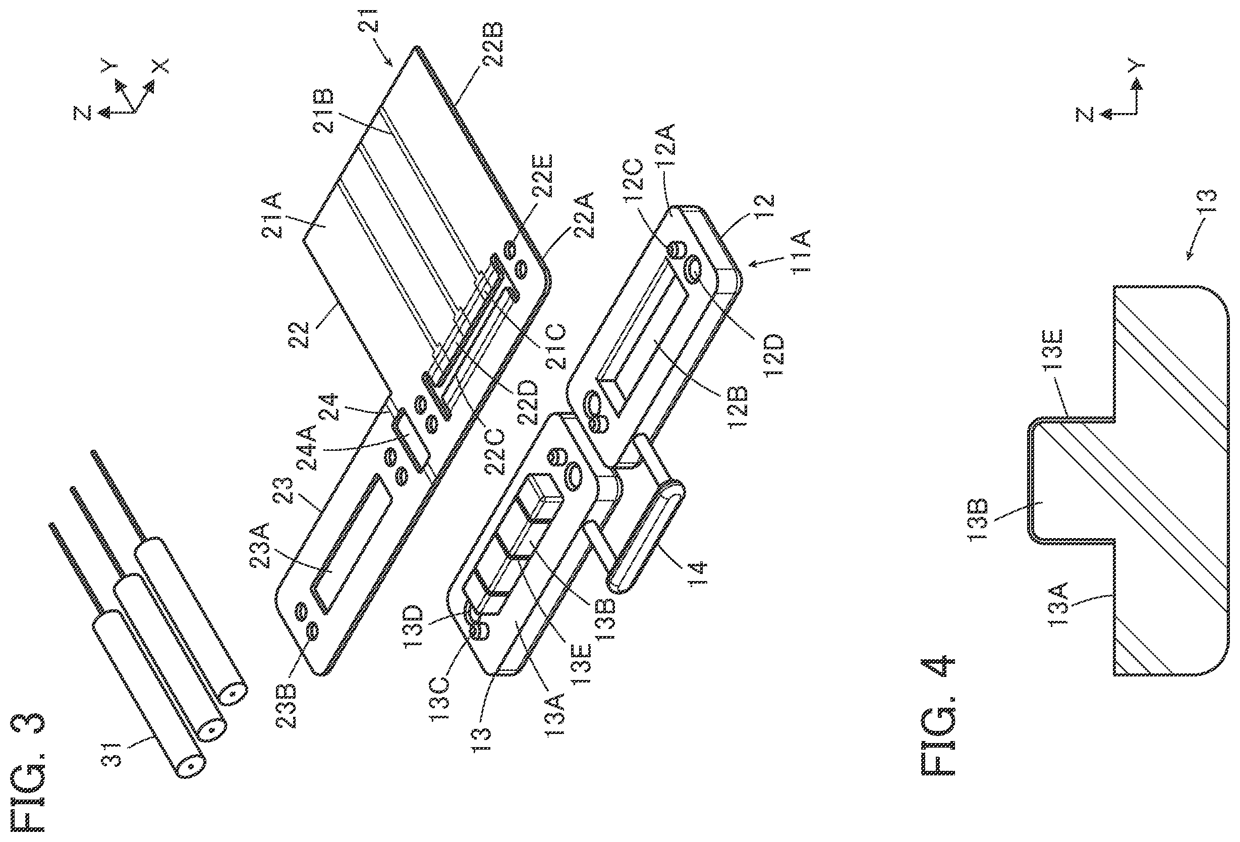 Patent US12567689 Figure 2 – Connector assembly and connecting method