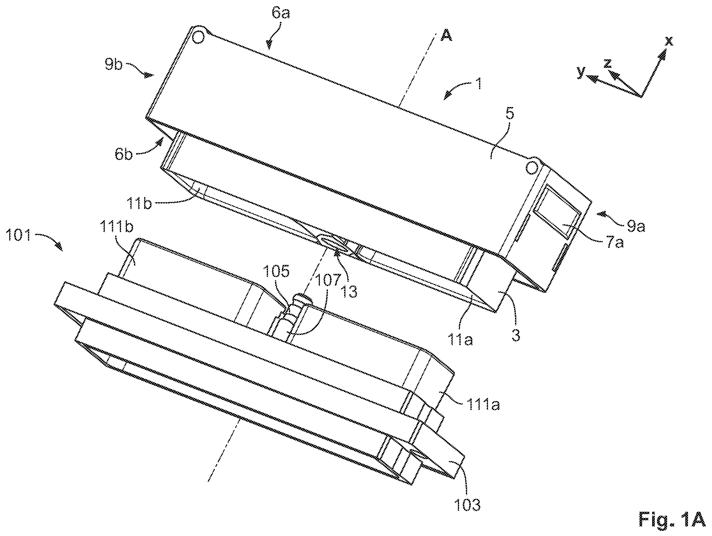Patent US12567701 Figure 1 – Connector