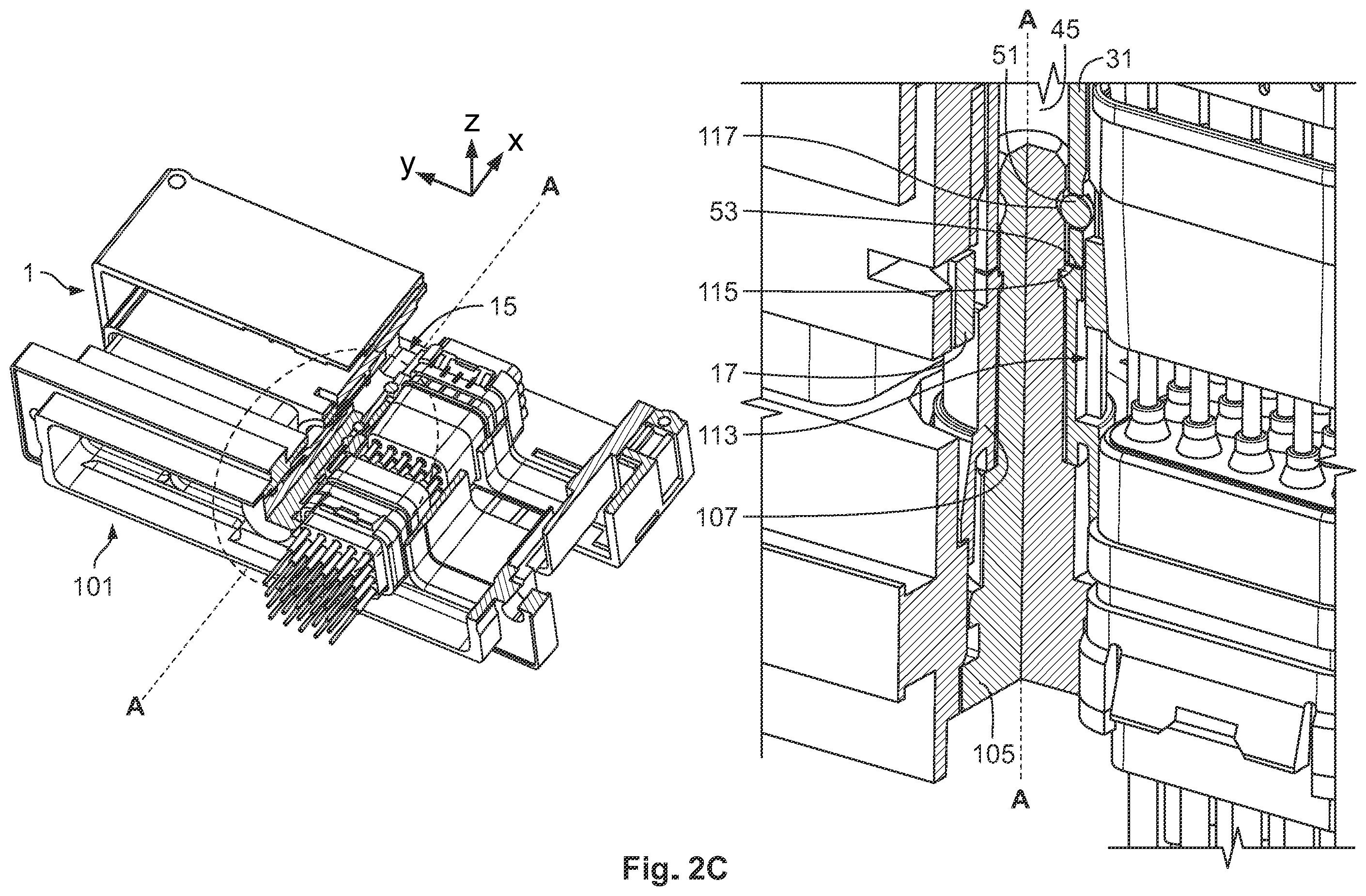 Patent US12567701 Figure 5 – Connector