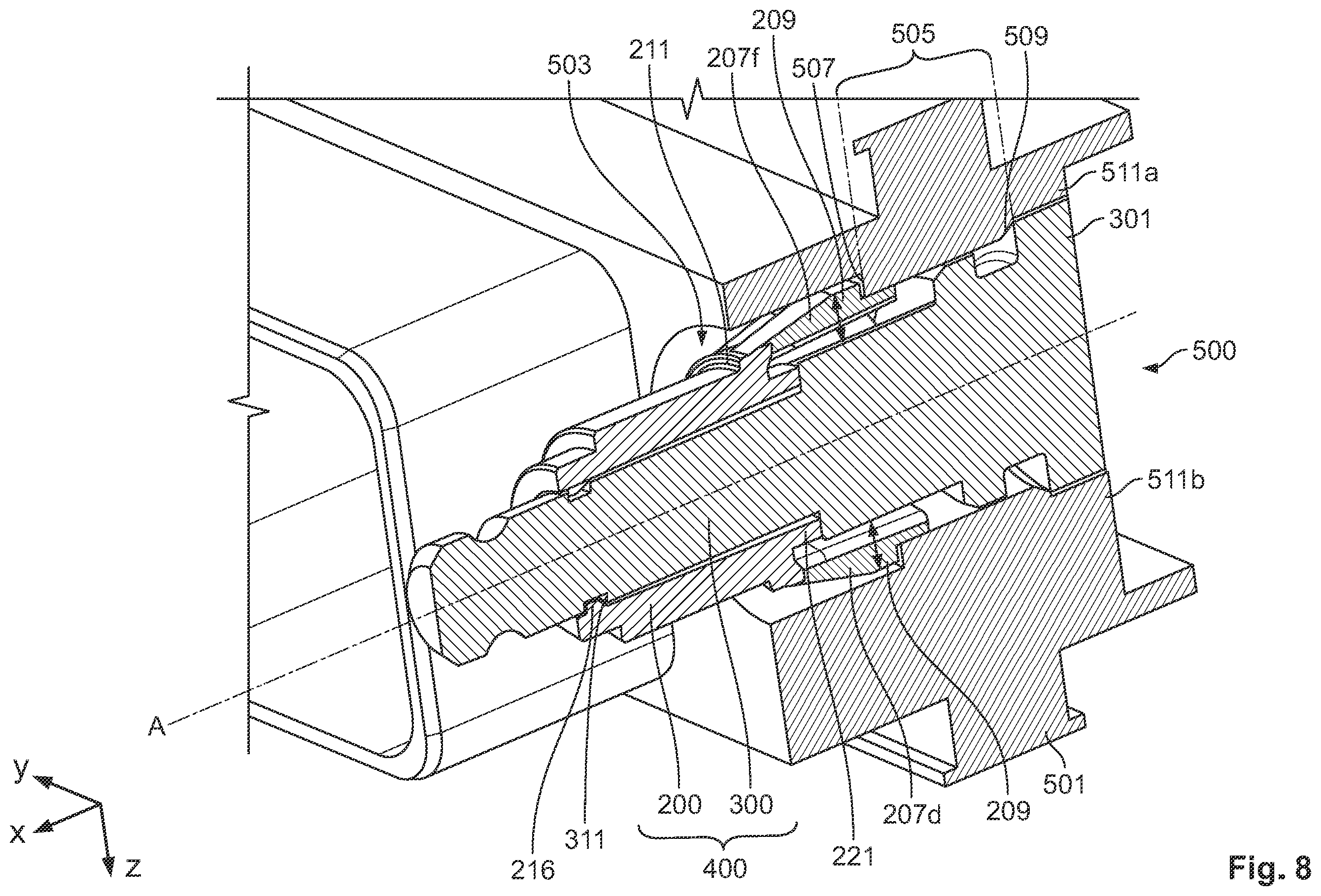 Patent US12567701 Figure 14 – Connector