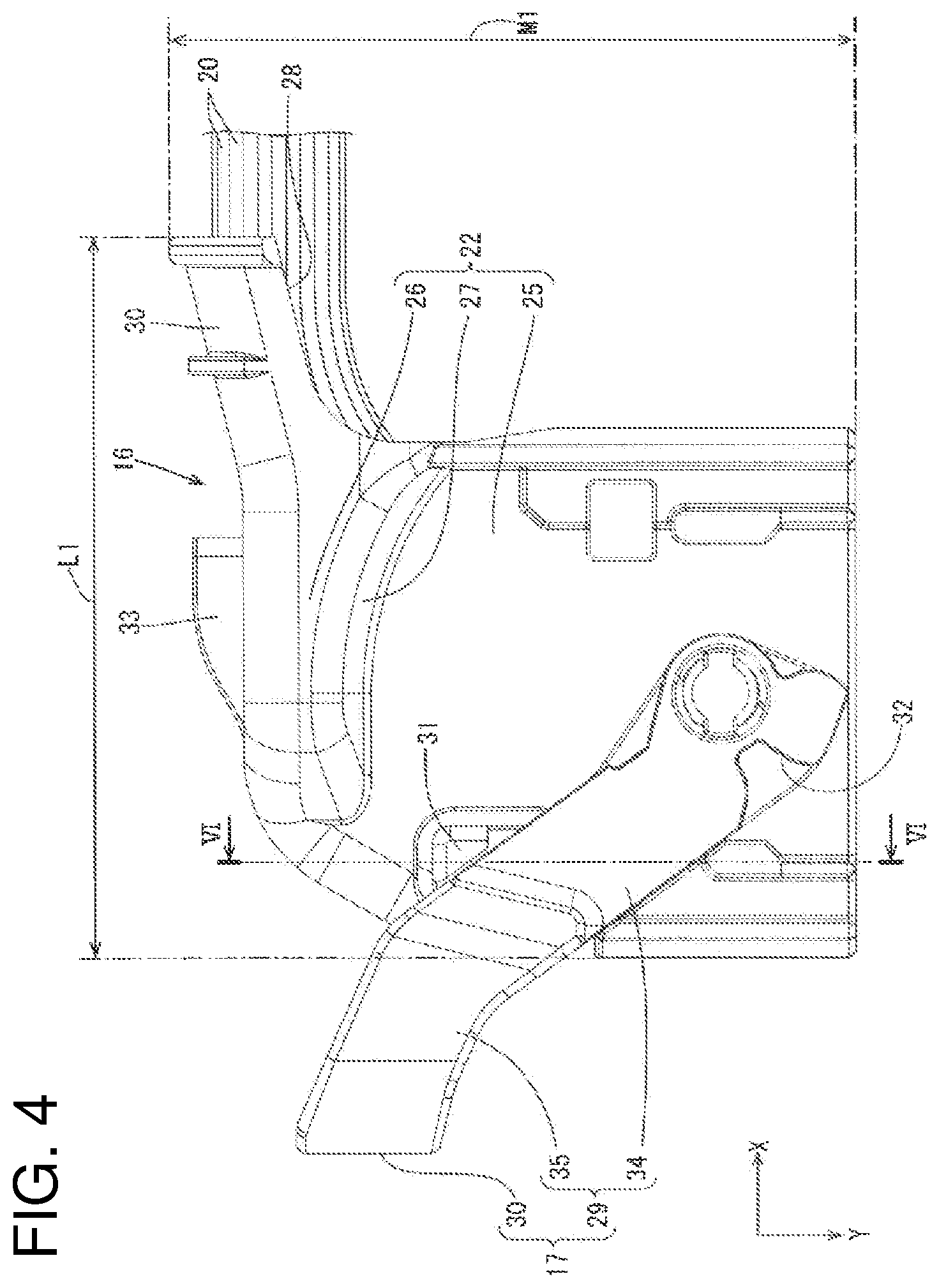 Patent US12567702 Figure 4 – Lever-type connector