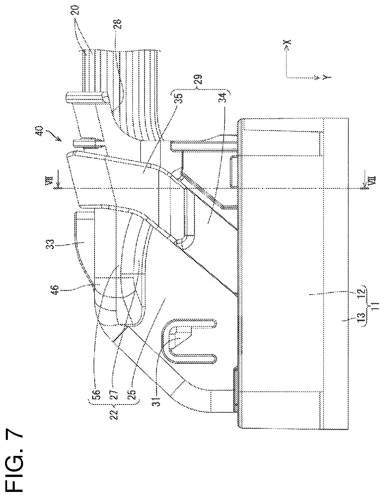 Patent US12567702 Figure 7 – Lever-type connector