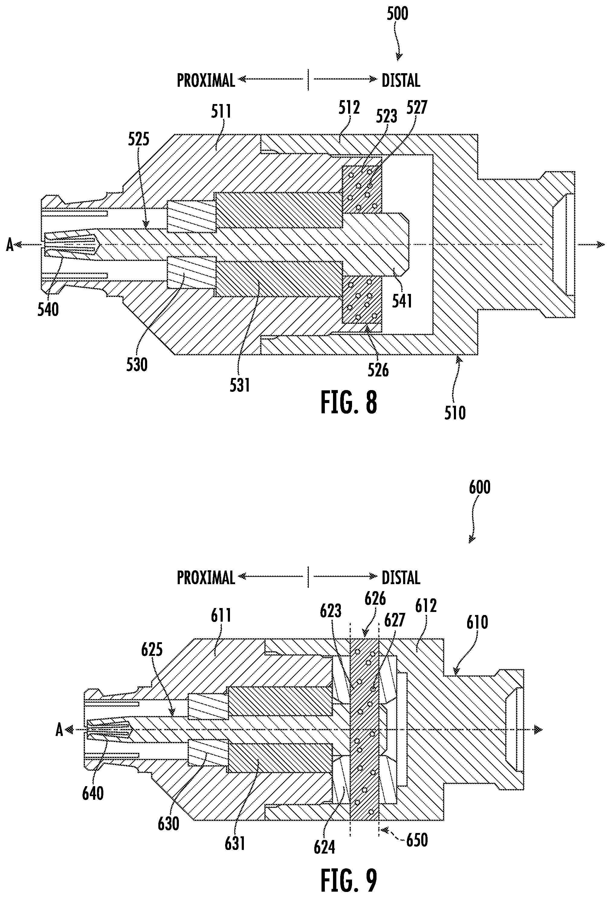 Patent US12567707 Figure 4 – Devices, assemblies, and methods for terminating coaxial radiofrequency ports