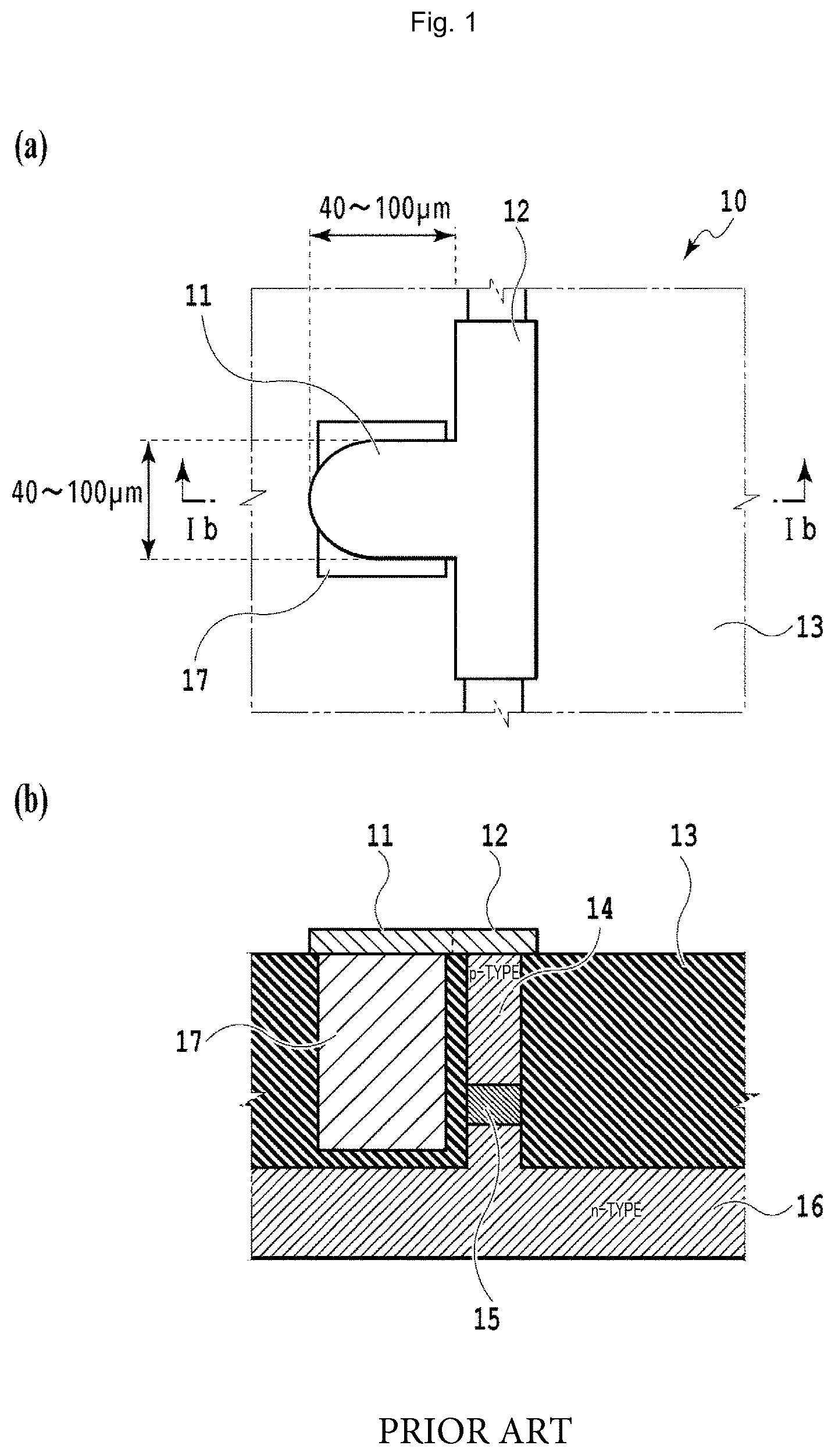 Patent US12567719 Figure 1 – Optical semiconductor chip