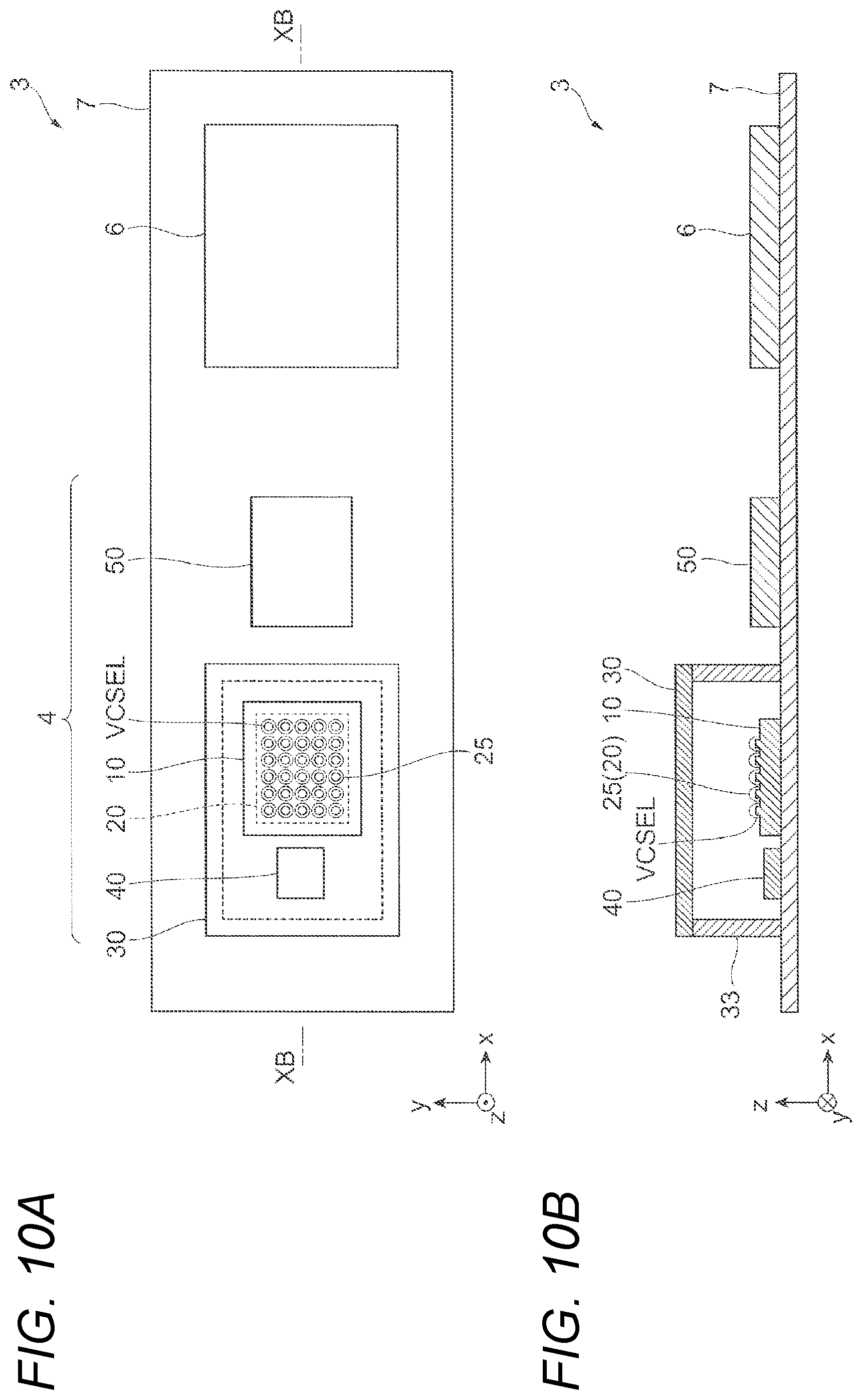 Patent US12567723 Figure 10 – Light-emitting device, optical device, and information processing device