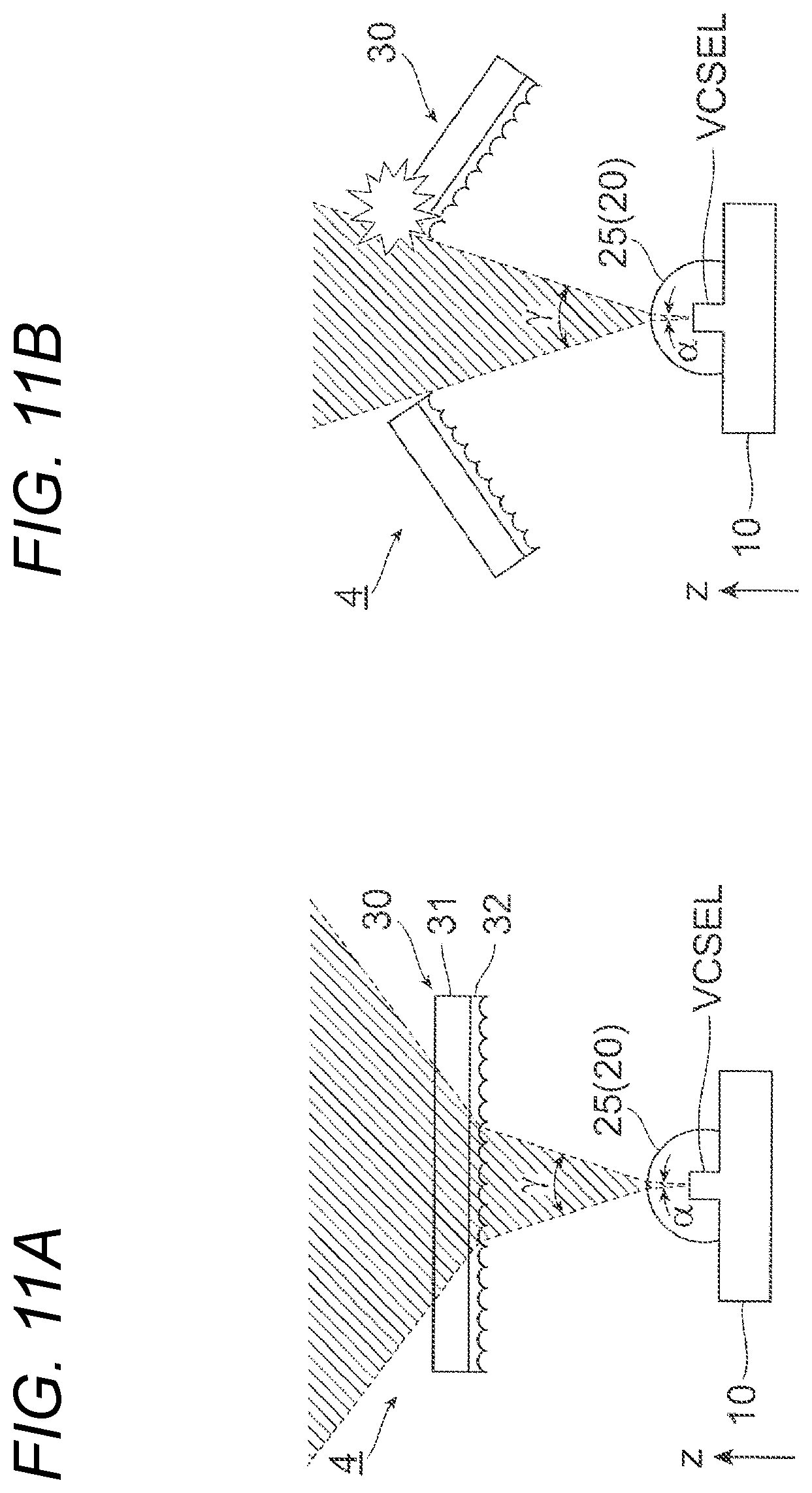 Patent US12567723 Figure 11 – Light-emitting device, optical device, and information processing device