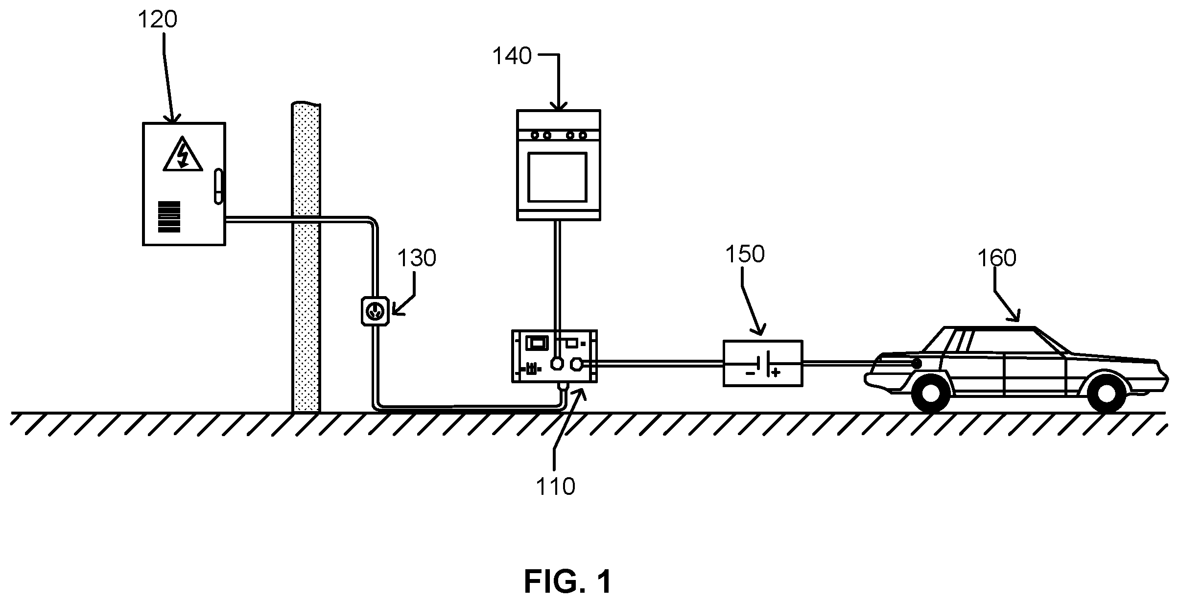 Patent US12567728 Figure 1 – Power sharing device