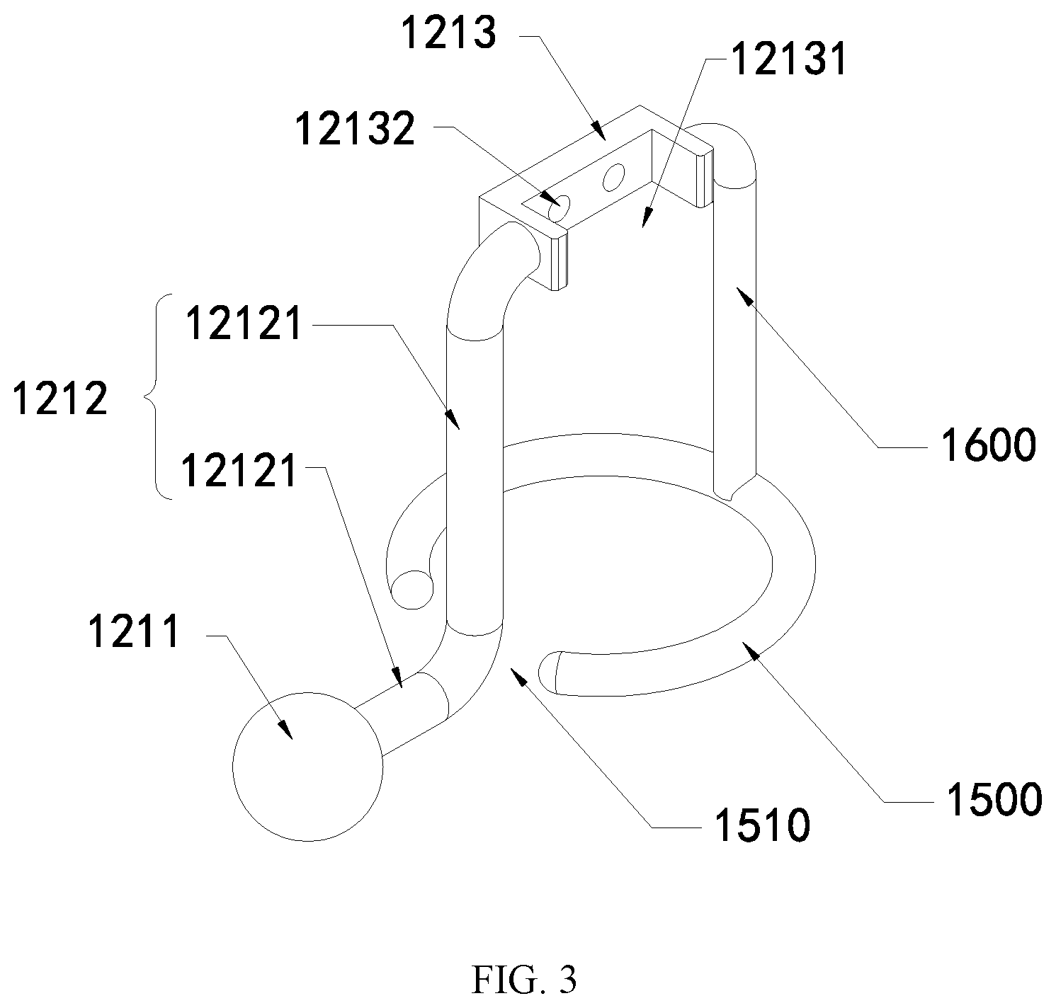 Patent US12567729 Figure 3 – Composite crossarm and power transmission tower