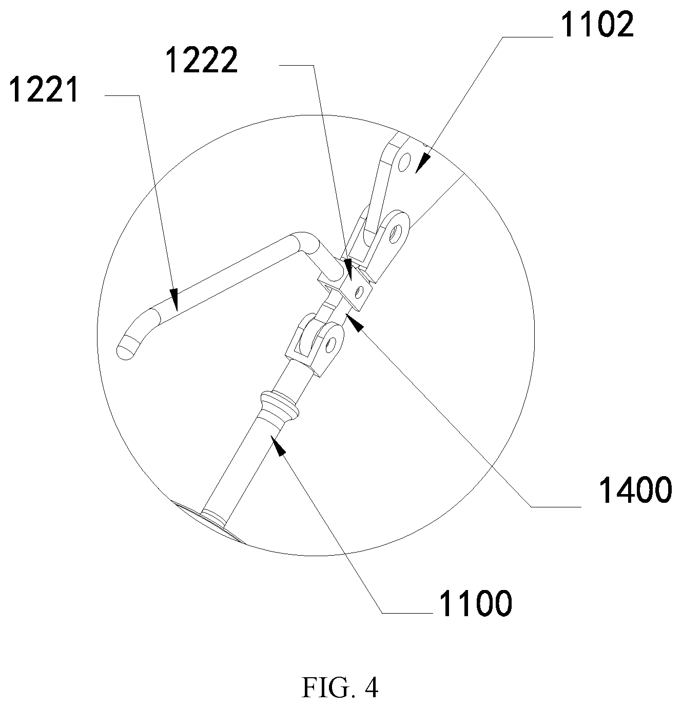 Patent US12567729 Figure 4 – Composite crossarm and power transmission tower