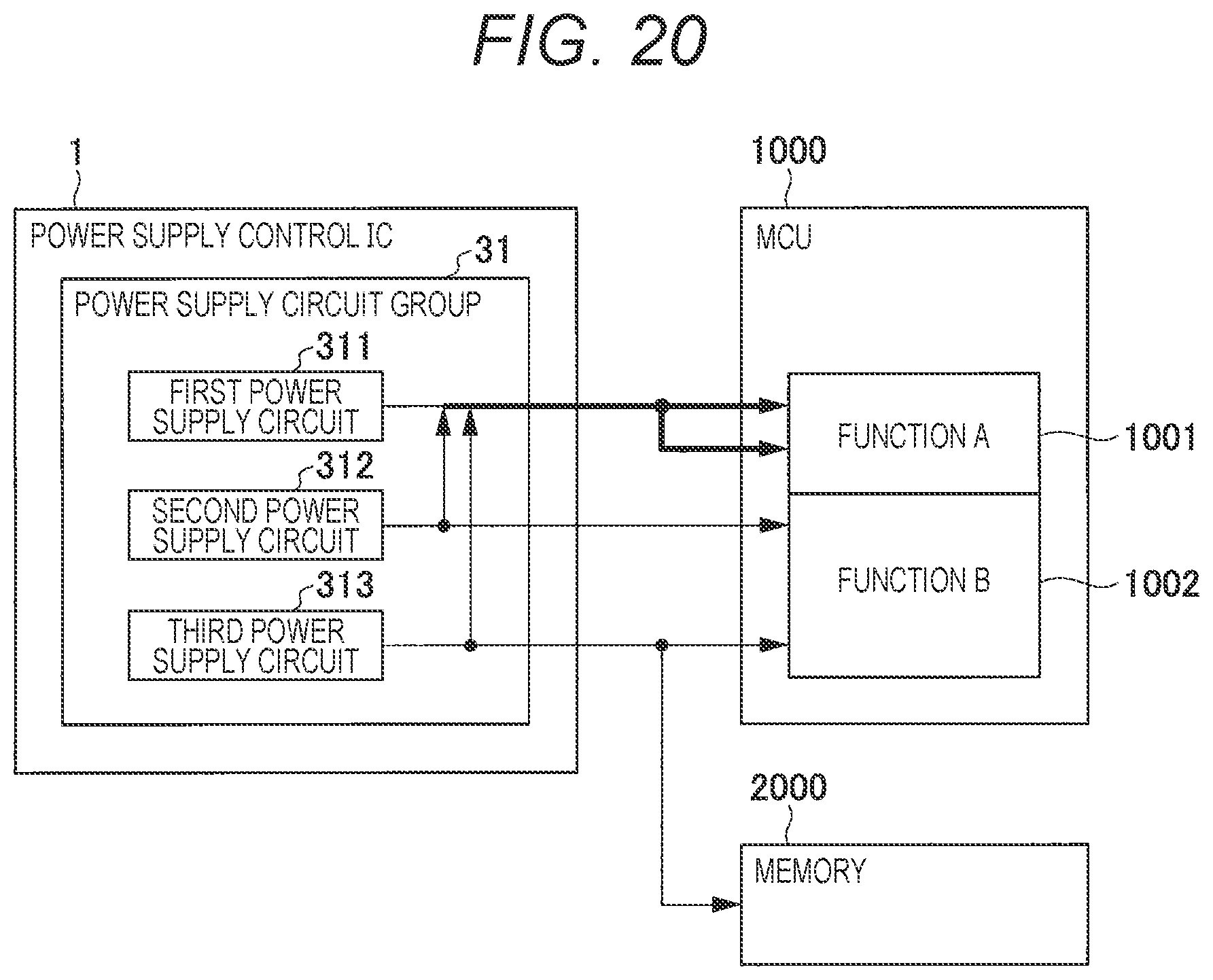 Patent US12567763 Figure 15 – Power supply control device