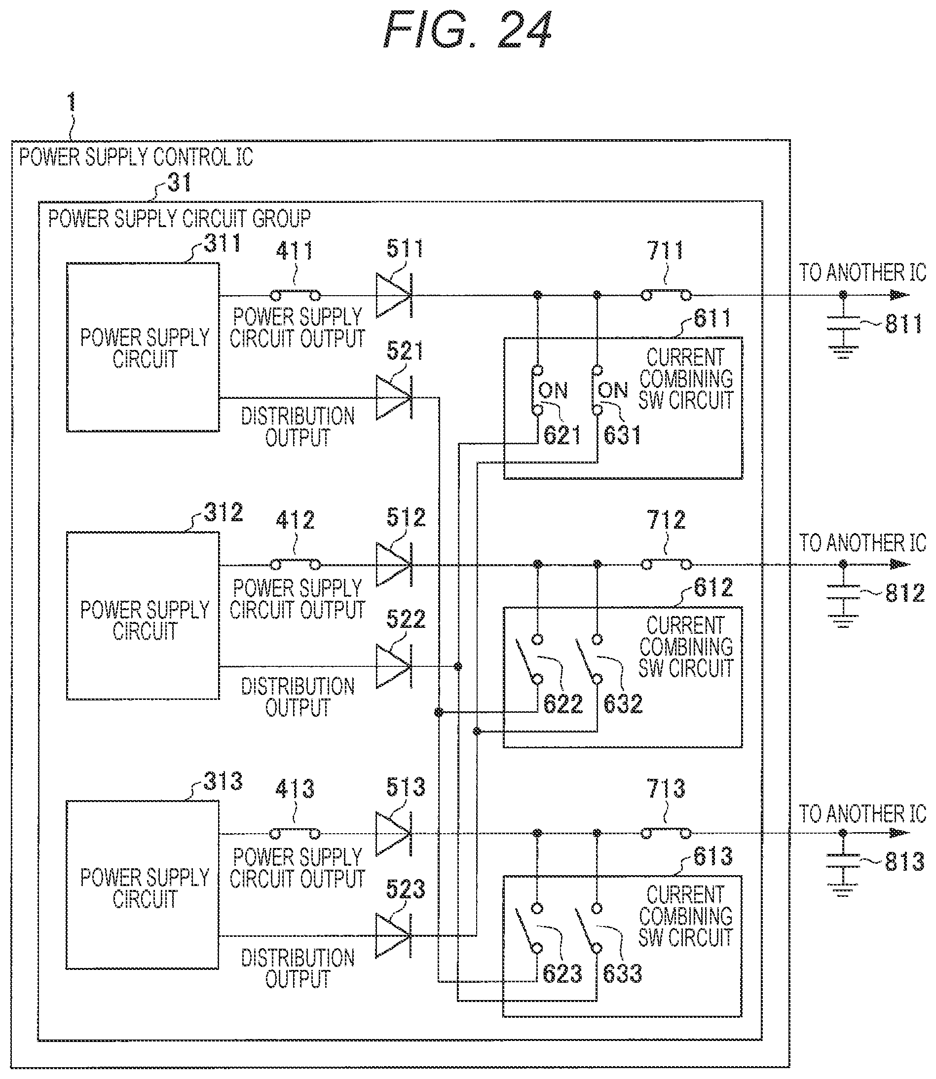 Patent US12567763 Figure 19 – Power supply control device