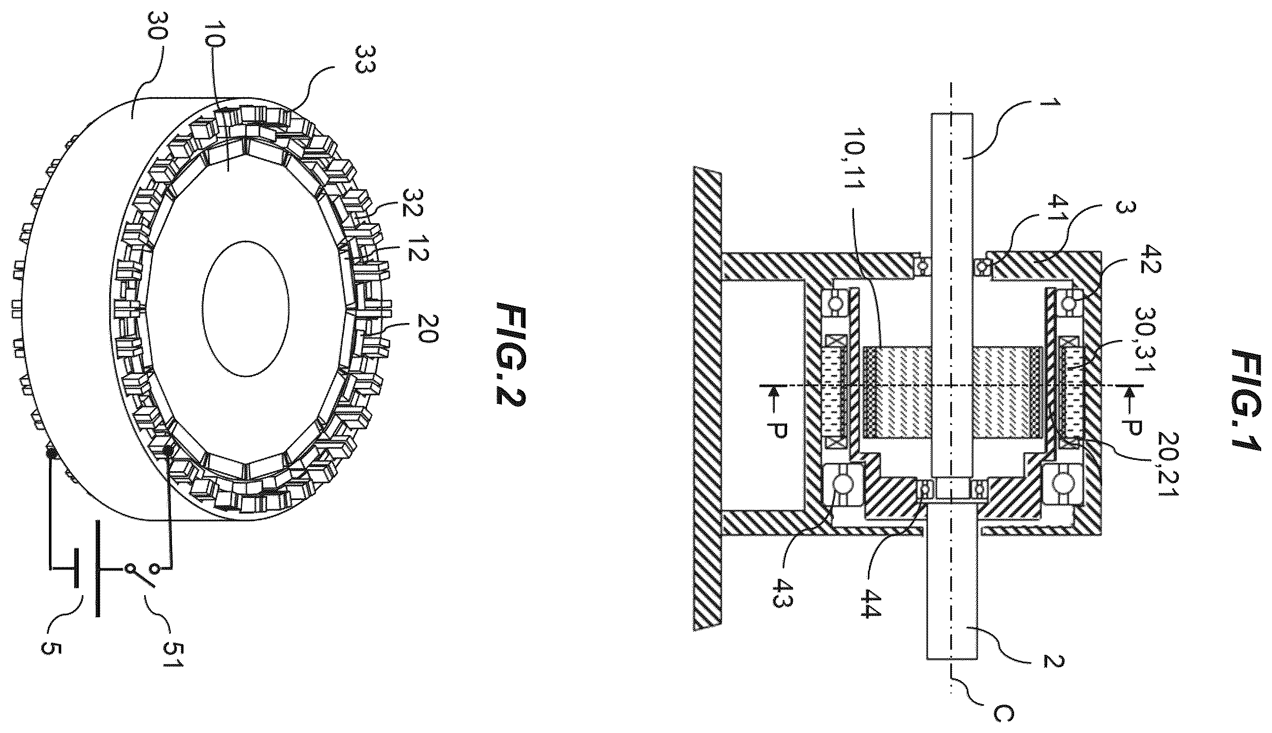 Patent US12567790 — Magnetic flux modulated type magnetic gear — Figure 1