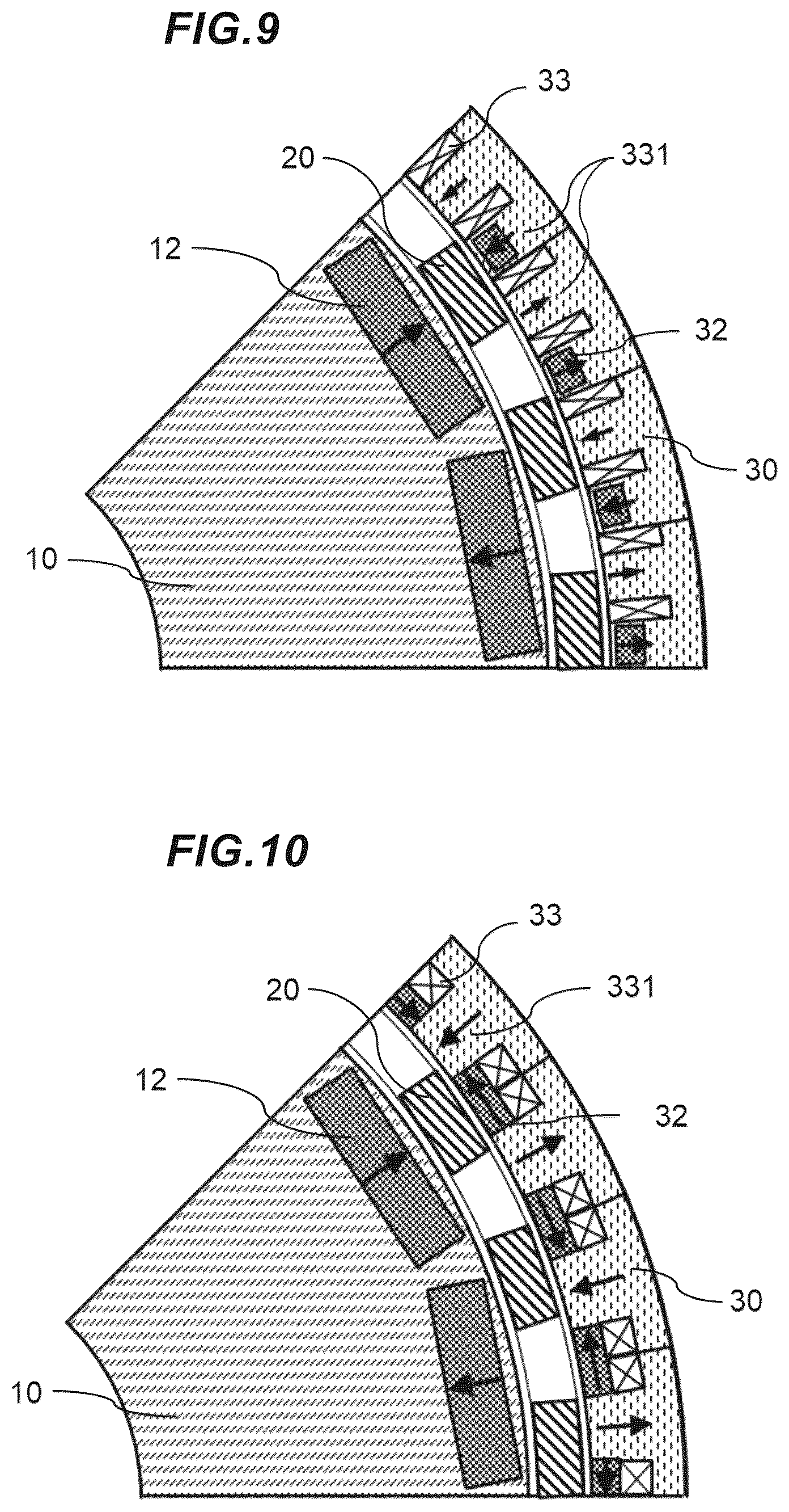 Patent US12567790 Figure 6 – Magnetic flux modulated type magnetic gear