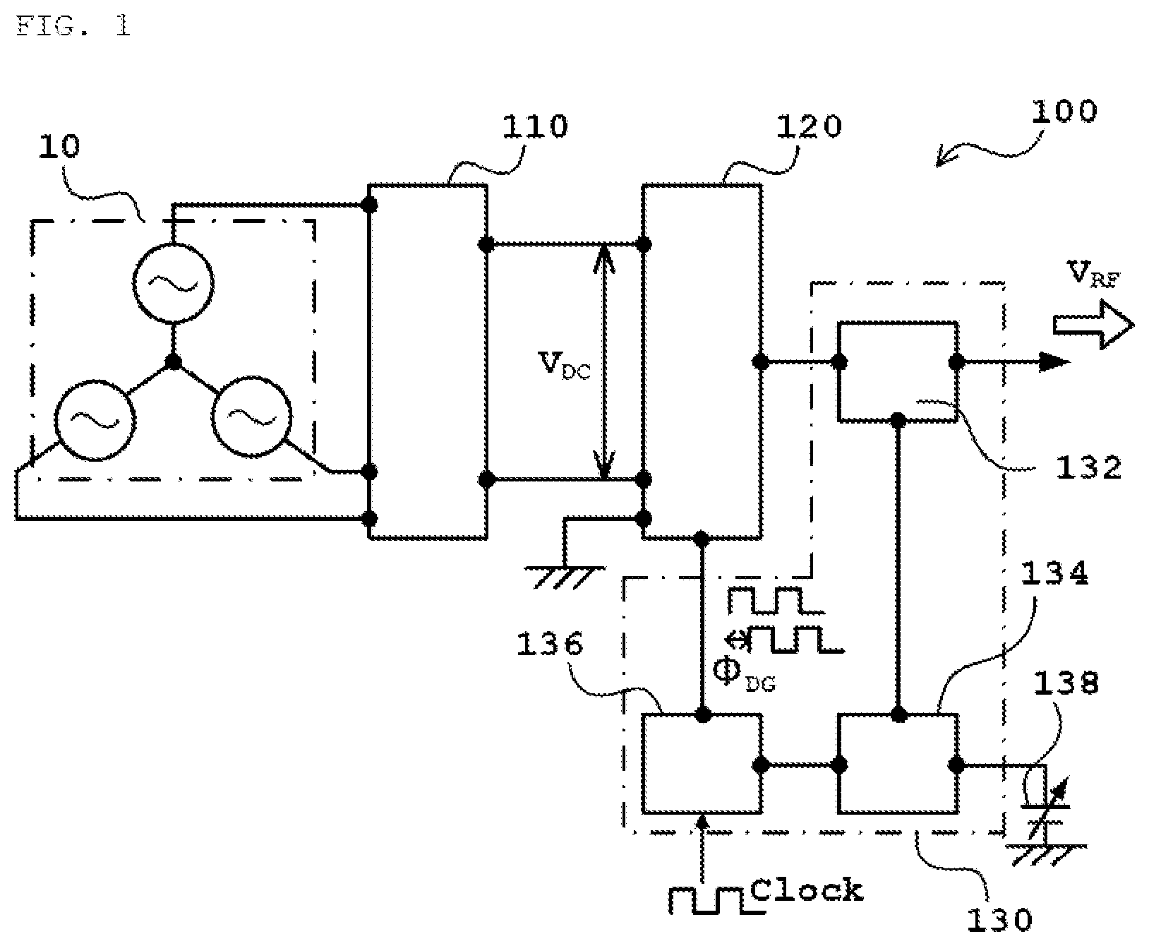 Patent US12567812 — High-frequency power supply device and output control method therefor — Figure 1