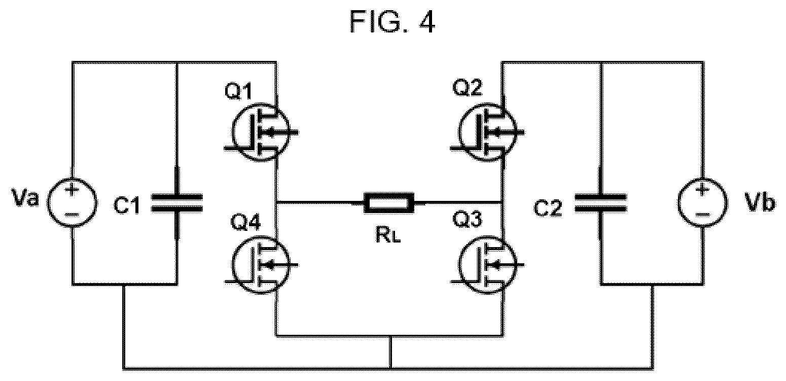 Patent US12567815 Figure 3 – Direct current to asymmetrical square wave alternating current converter