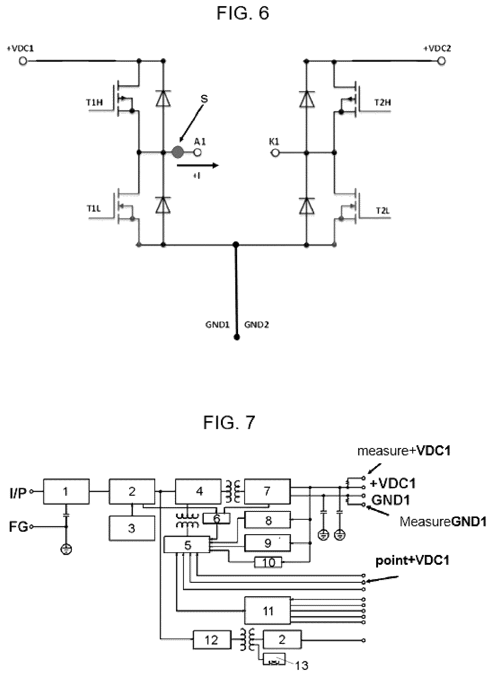 Patent US12567815 Figure 5 – Direct current to asymmetrical square wave alternating current converter