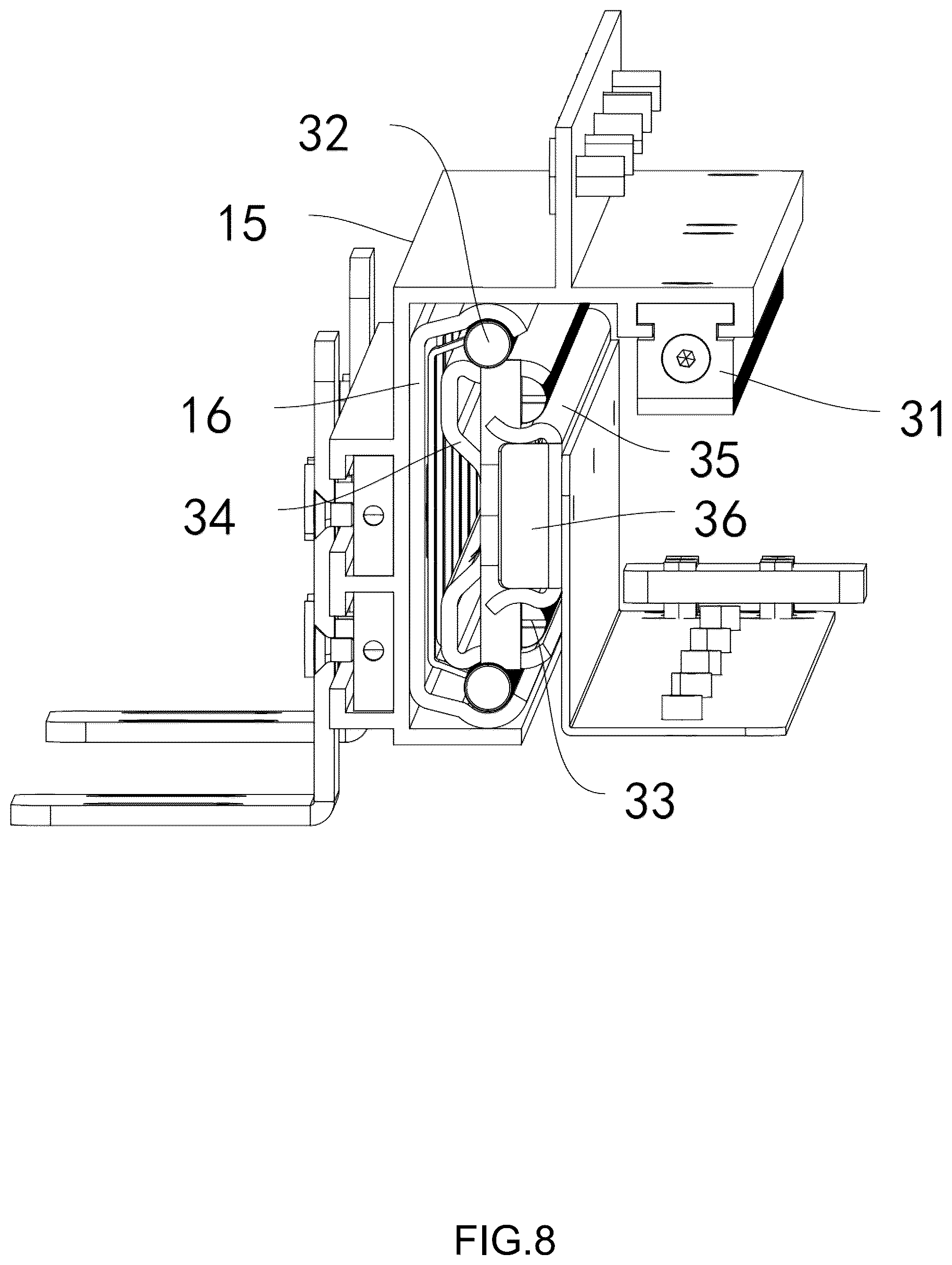 Patent US12567830 Figure 8 – High-efficiency and scalable electric photovoltaic device