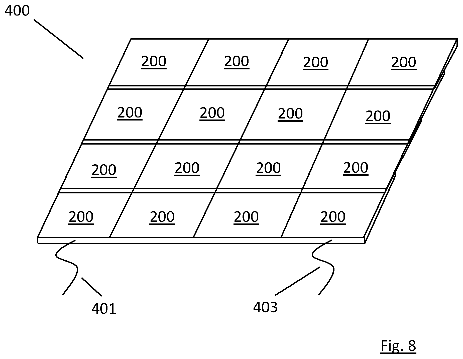 Patent US12567832 Figure 4 – Solar roof tile