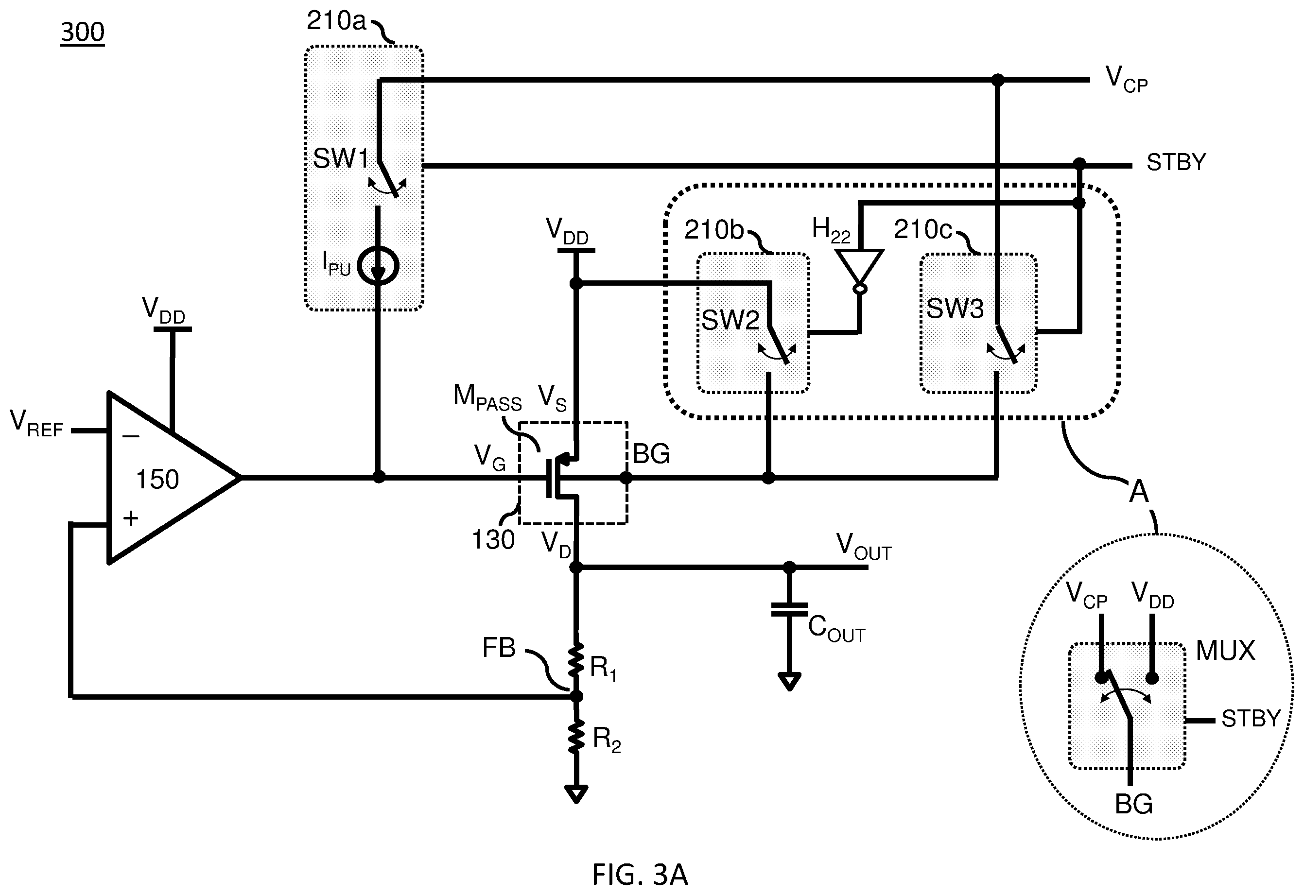 Patent US12567859 Figure 6 – Circuits and methods for leakage reduction in MOS devices