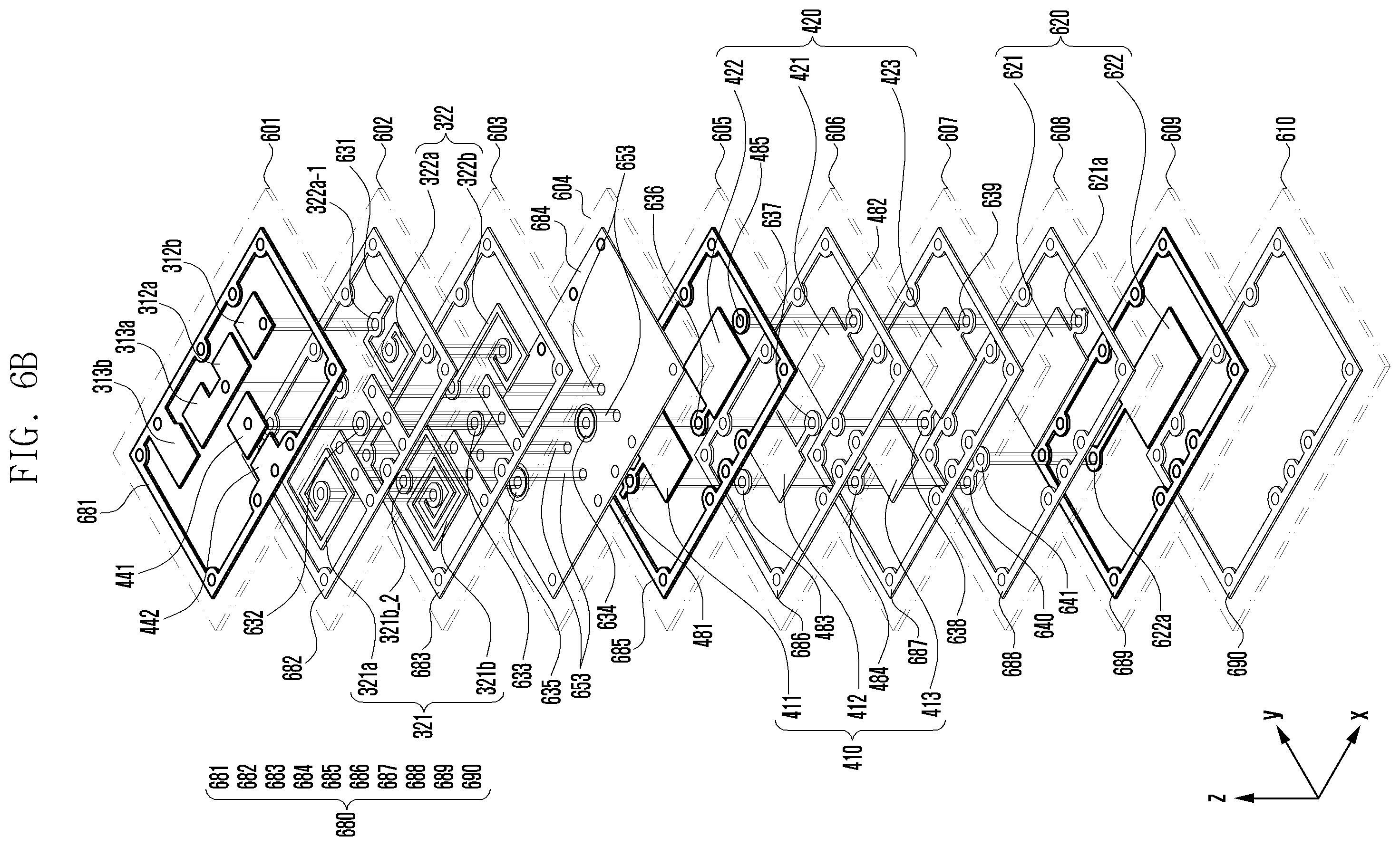 Patent US12567877 Figure 15 – Electronic device having diplexer of stacked structure