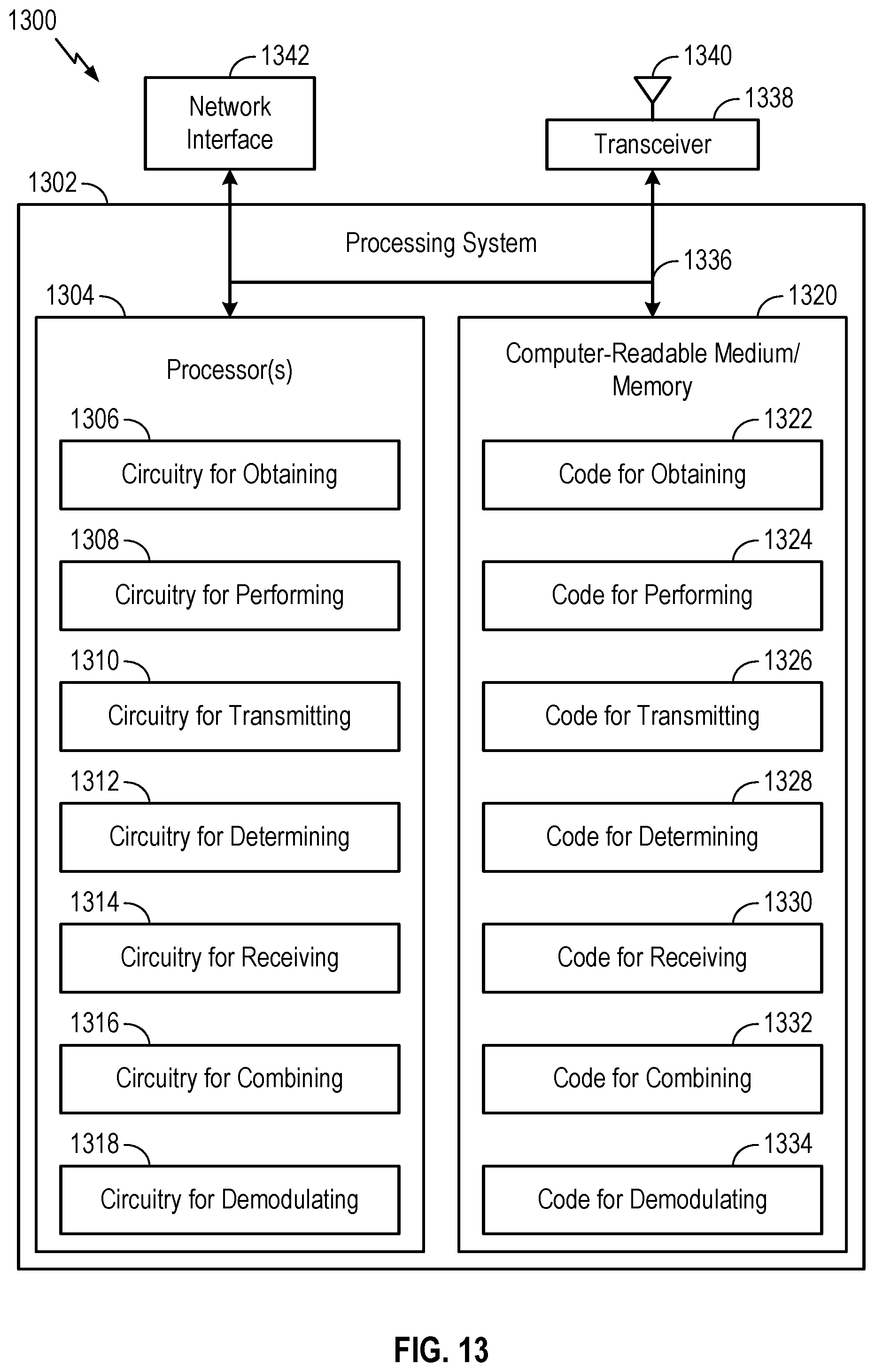 Patent US12567887 Figure 13 – Techniques for multi-allocation precoding