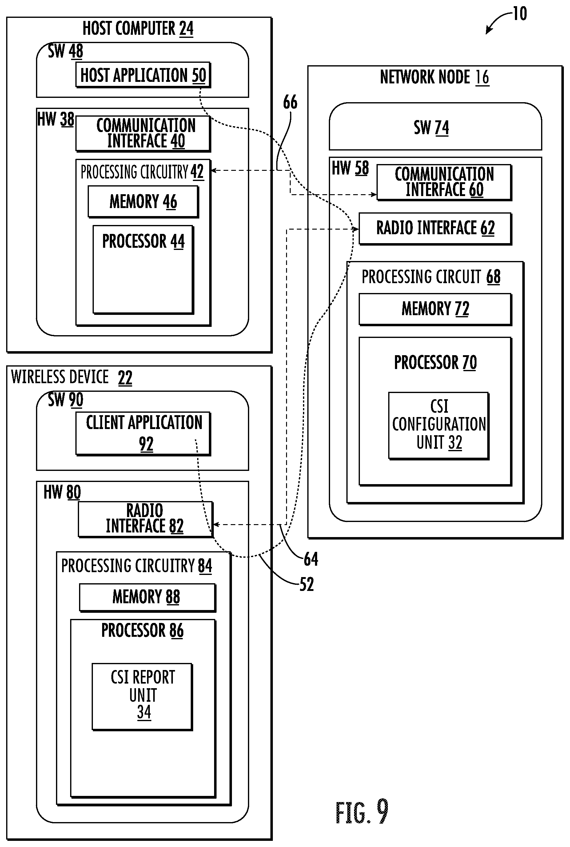 Patent US12567891 Figure 9 – Methods for reducing overhead of NR type II channel state information feedback using angle and delay reciprocity