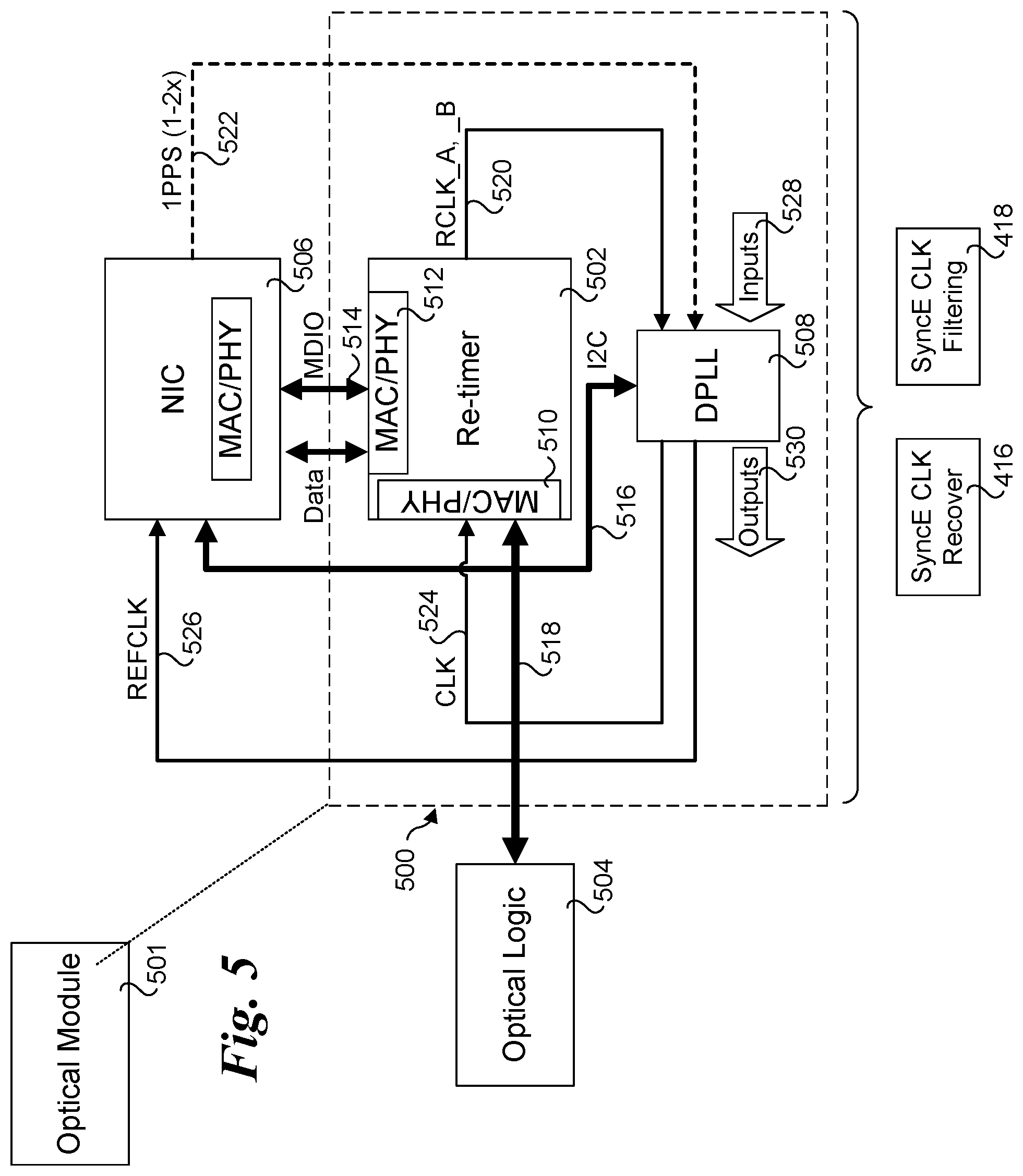 Patent US12567919 Figure 8 – Optical and electrical modules with enhanced features