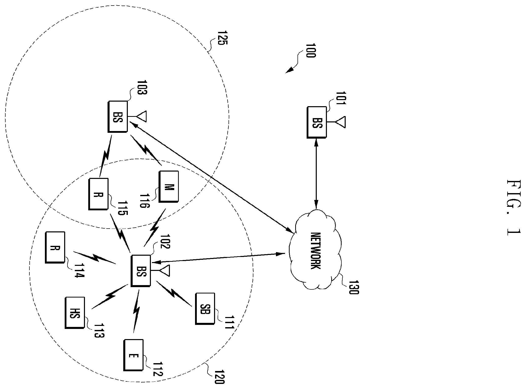 Patent US12567925 Figure 1 – Method and device for enhancing uplink signal transmission
