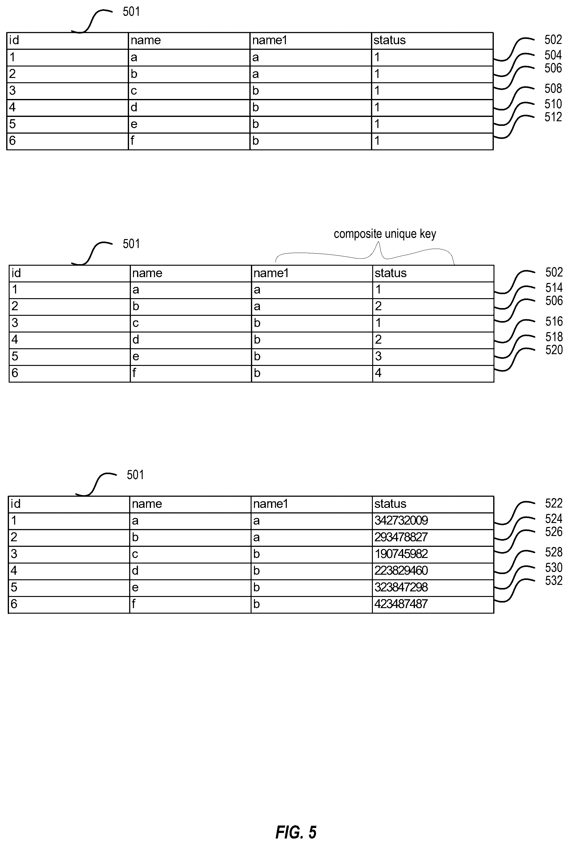 Patent US12567958 Figure 5 – Dynamically adapted unique key generation and verification