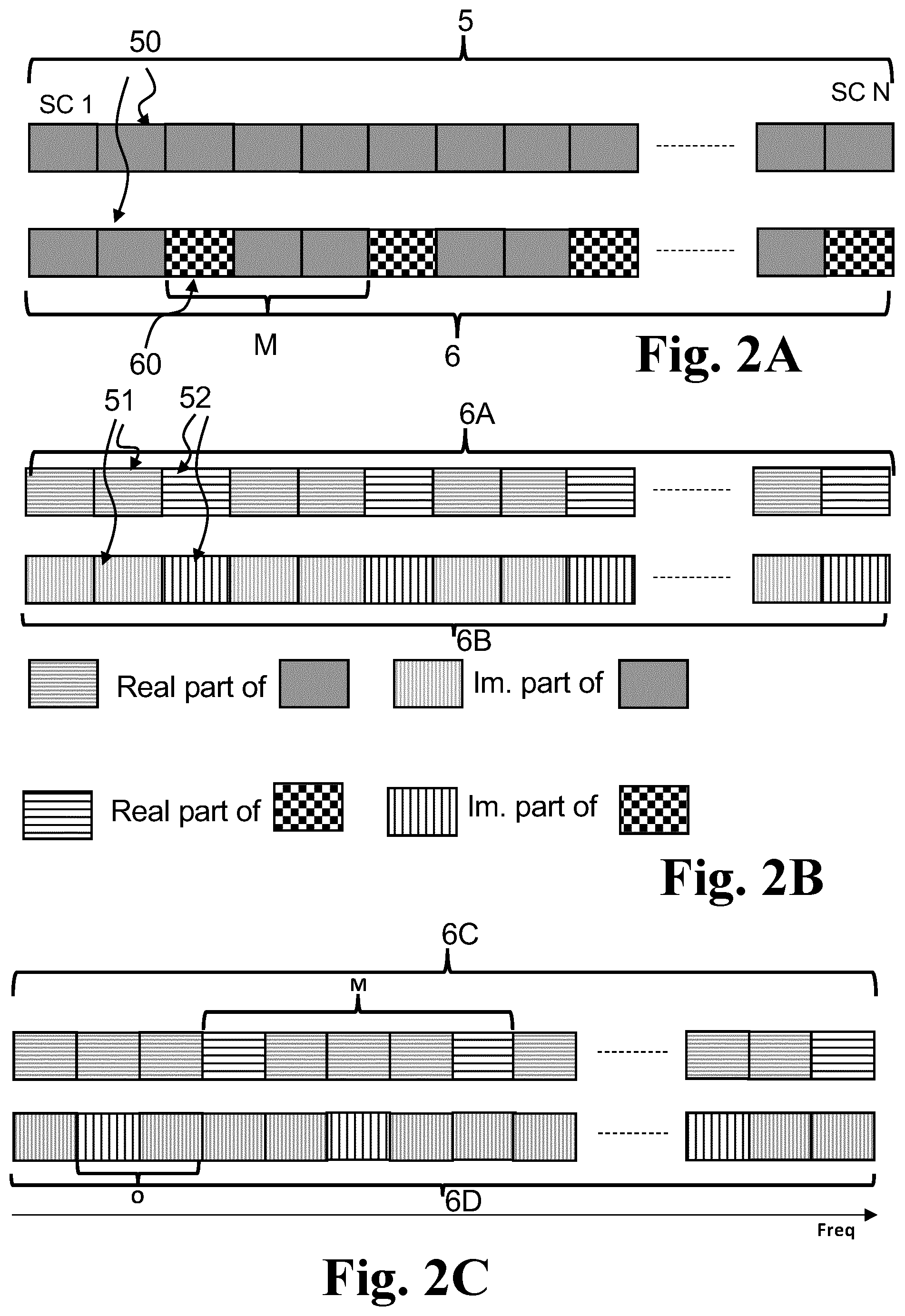 Patent US12568011 Figure 2 – Tone reservation with PAPR reduction signal on only real or imaginary part of each reserved tone
