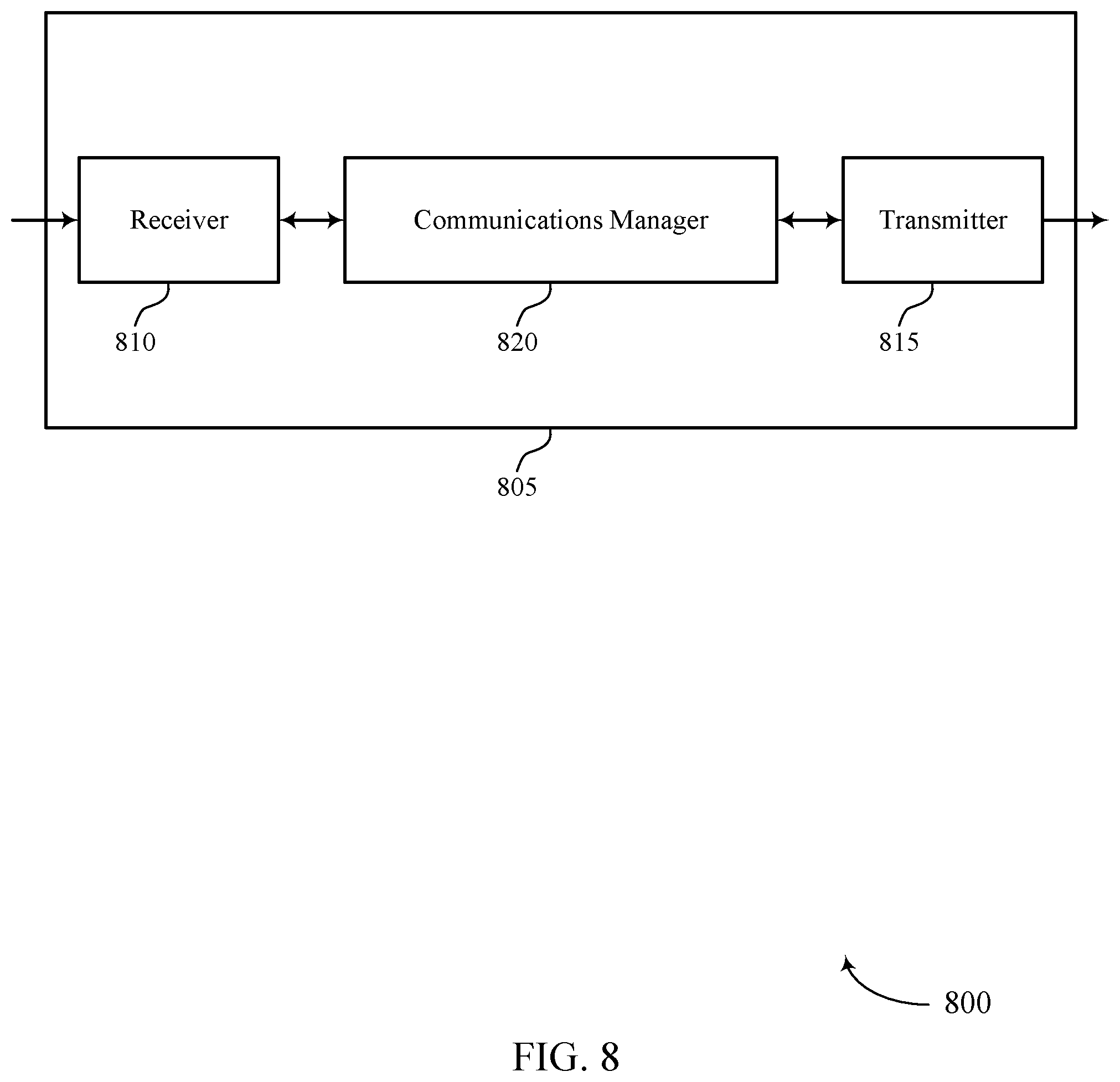 Patent US12568012 Figure 8 – Techniques for tone reservation in orthogonal time-frequency space waveform communications