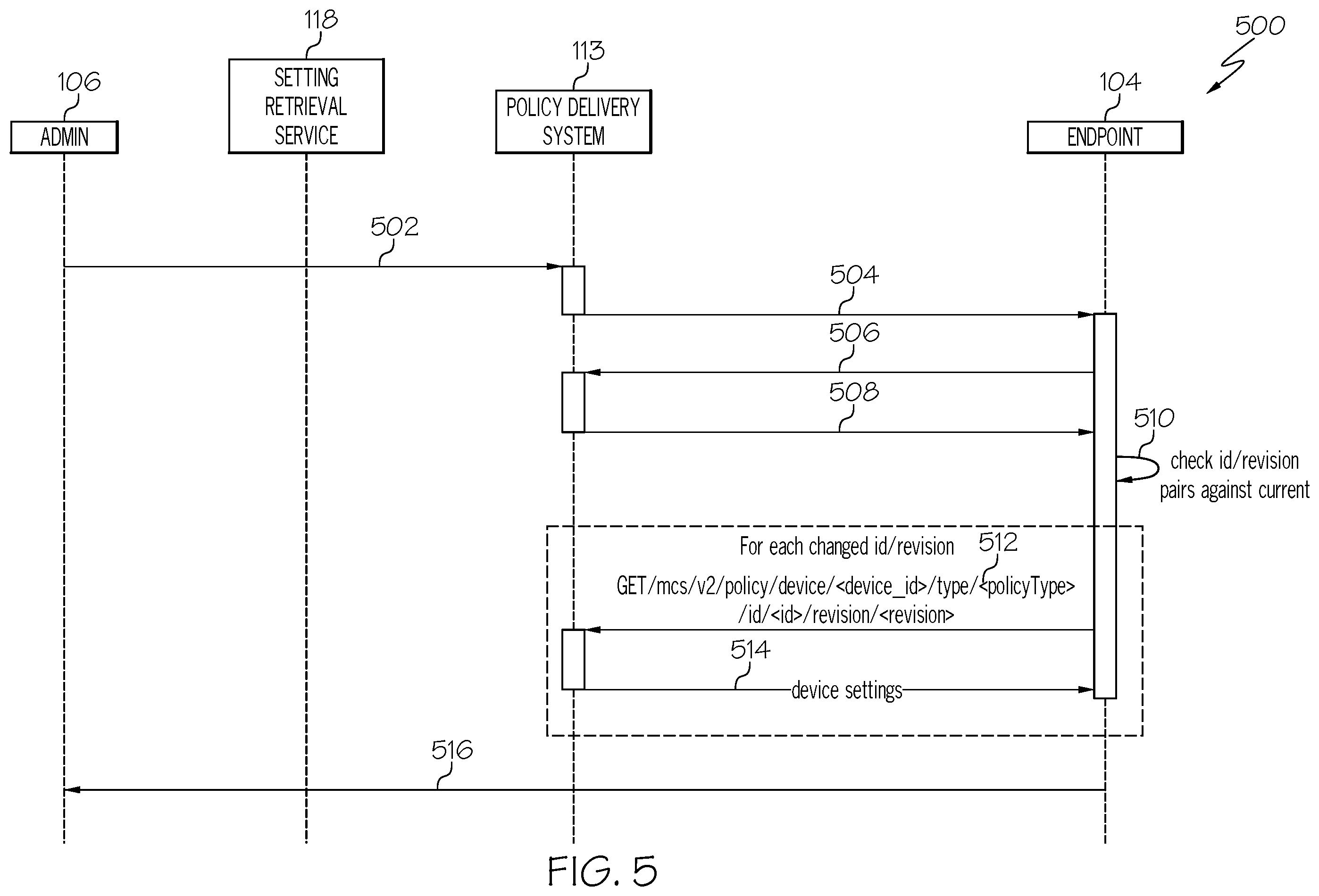 Patent US12568020 Figure 6 – Endpoint computer configuration management