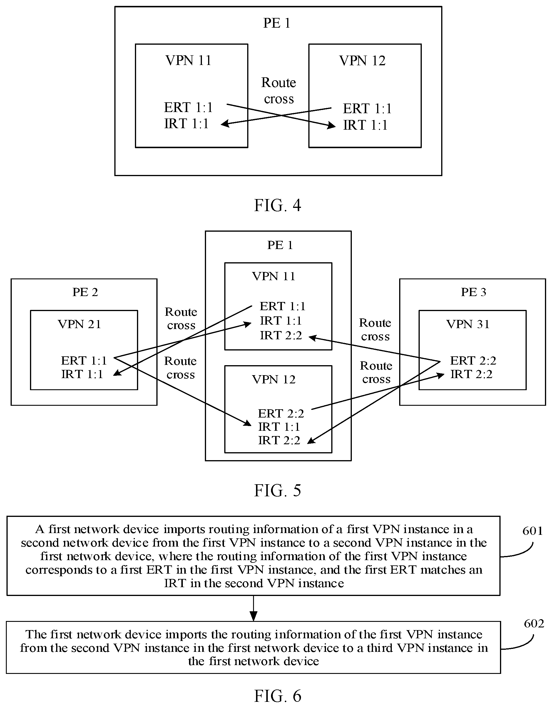 Patent US12568036 Figure 3 – Route importing method, device, and system