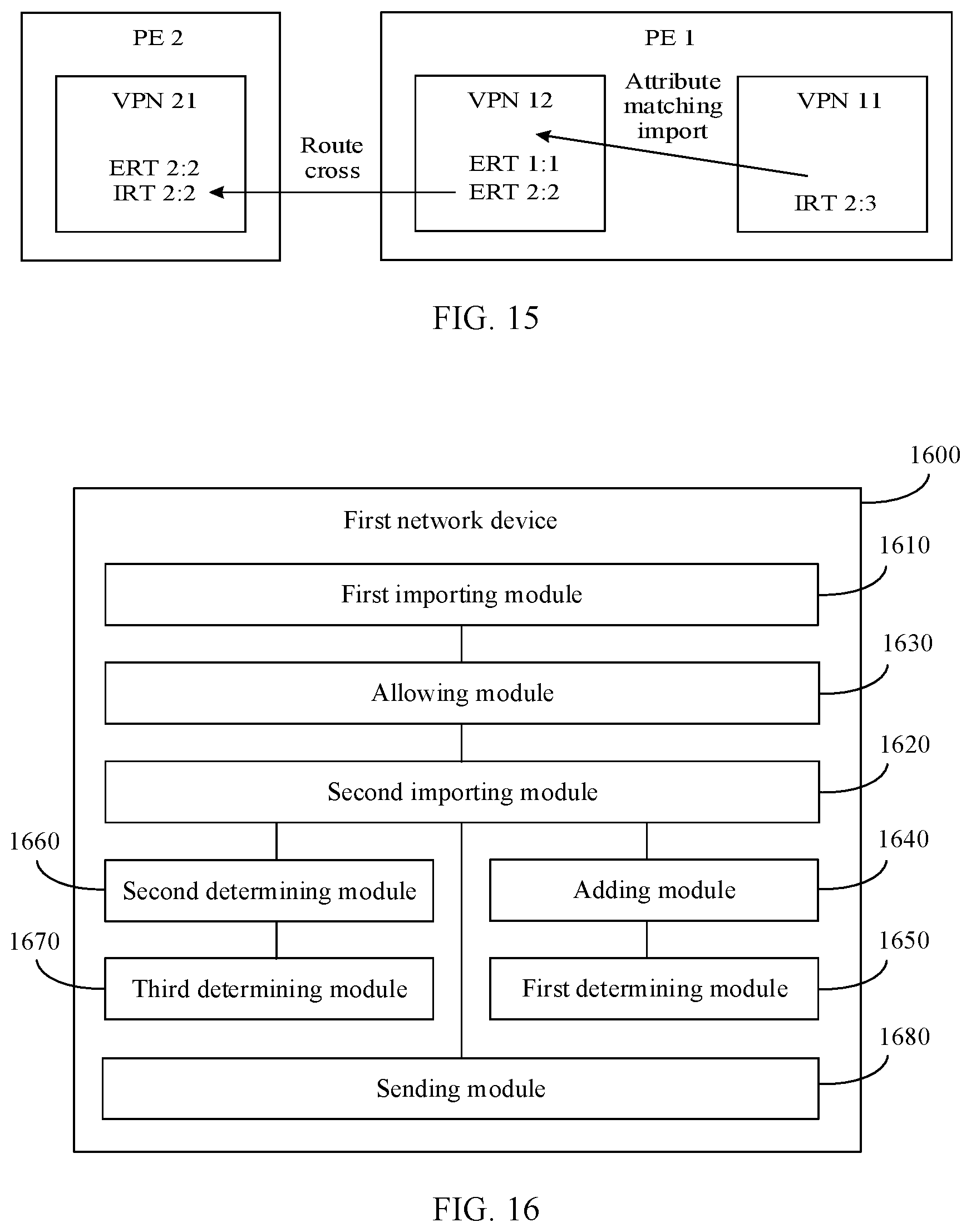 Patent US12568036 Figure 8 – Route importing method, device, and system