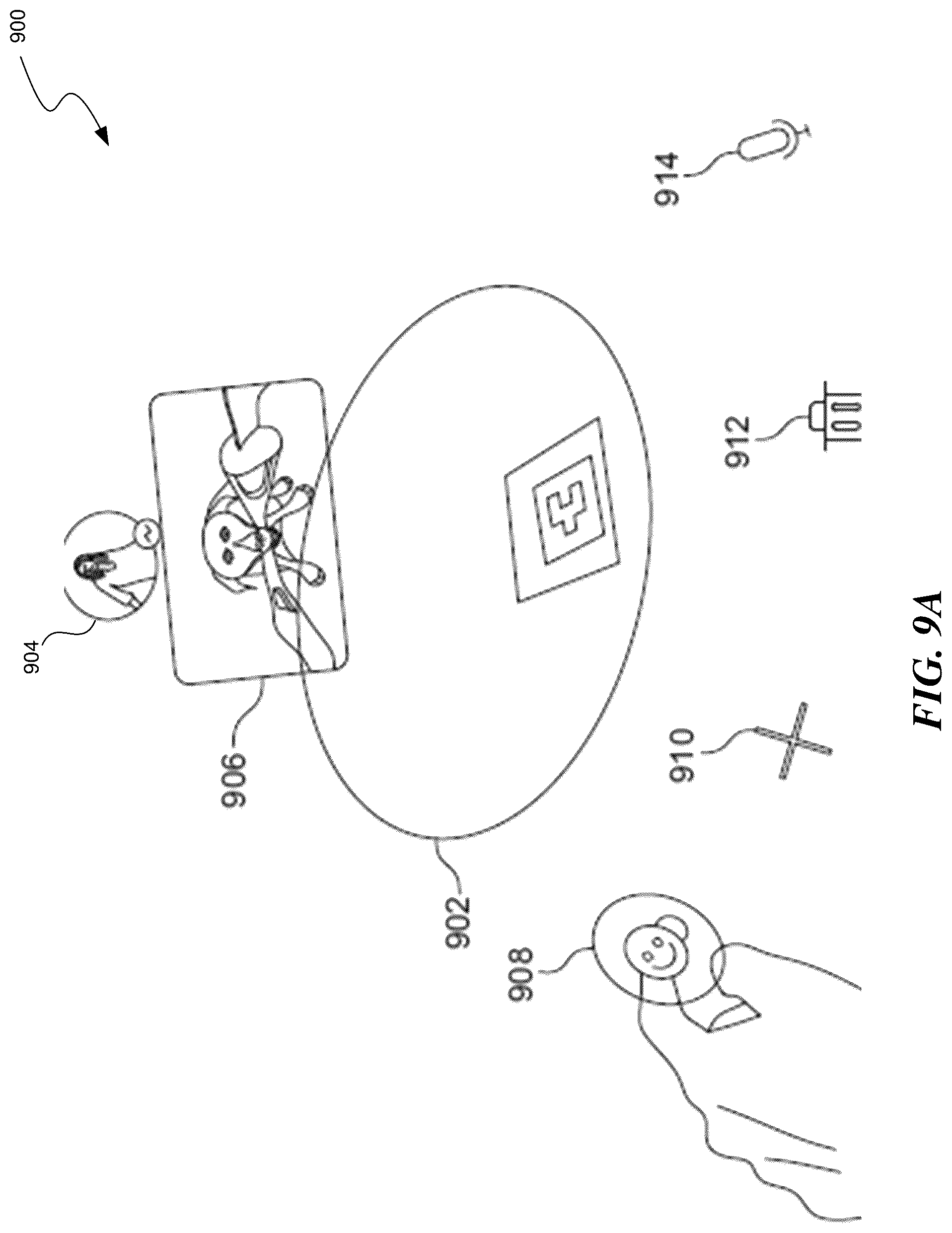 Patent US12568057 Figure 11 – Artificial reality messaging with destination selection