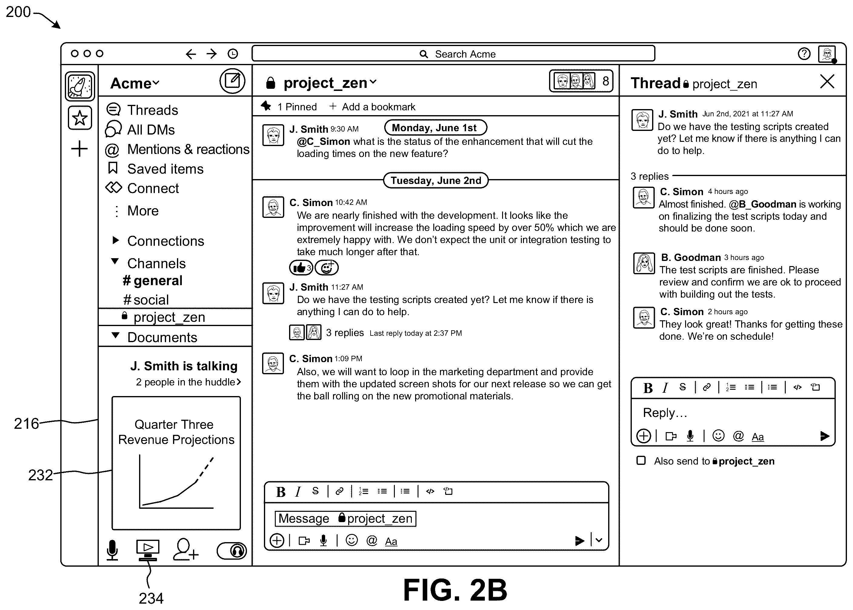 Patent US12568059 Figure 3 – Updating communications with machine learning and platform context