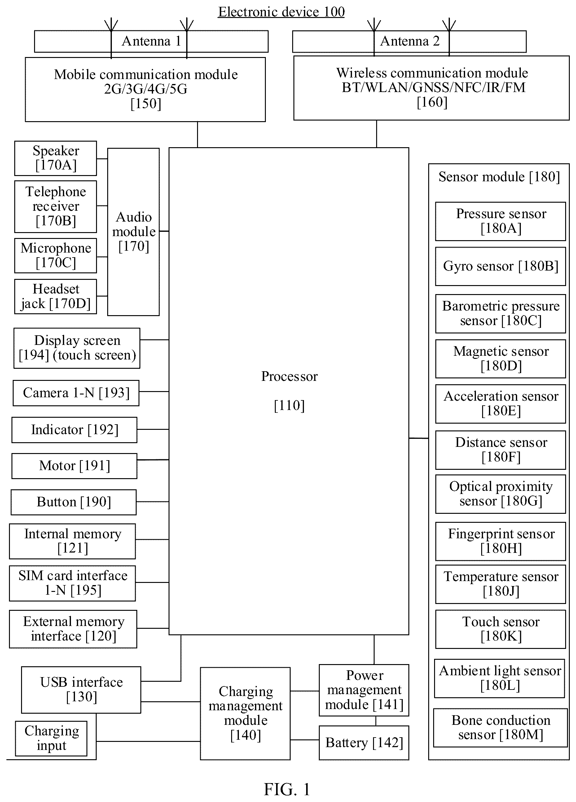 Patent US12568080 Figure 1 – Application running method and electronic device